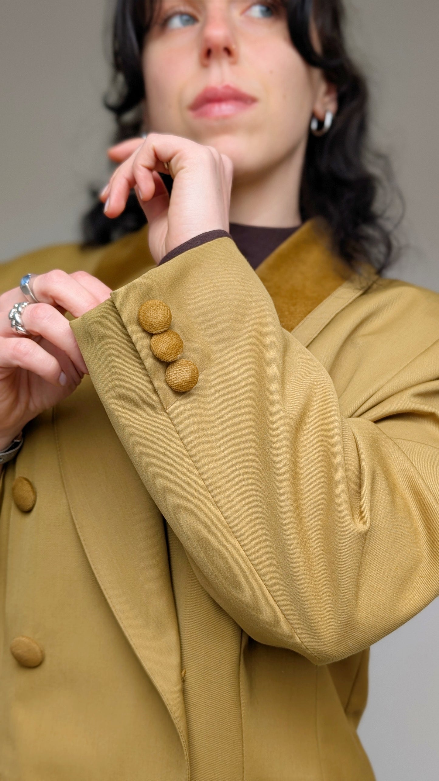 Blazer laine 80s T38