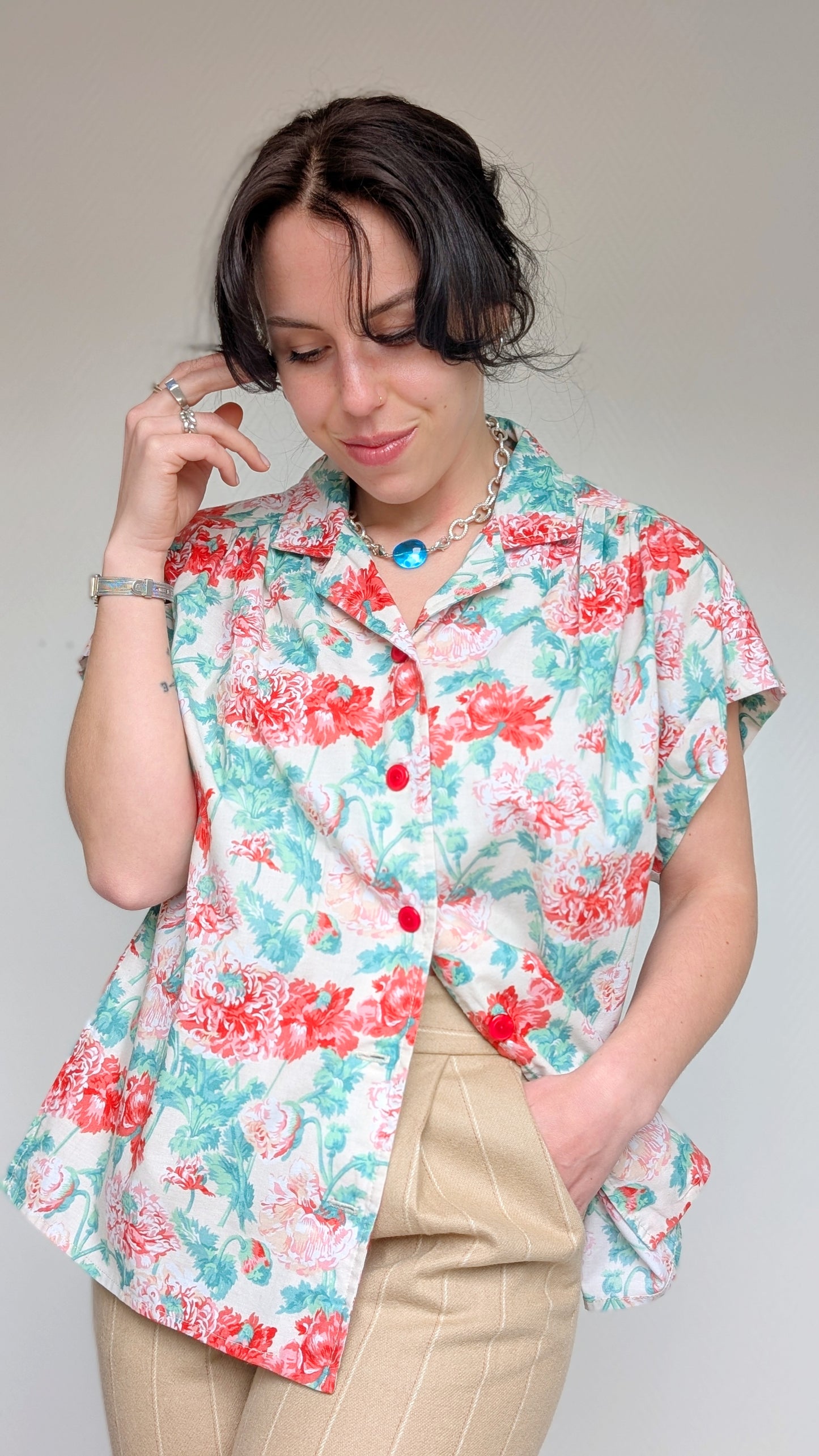 Blouse coton 60s T40-42