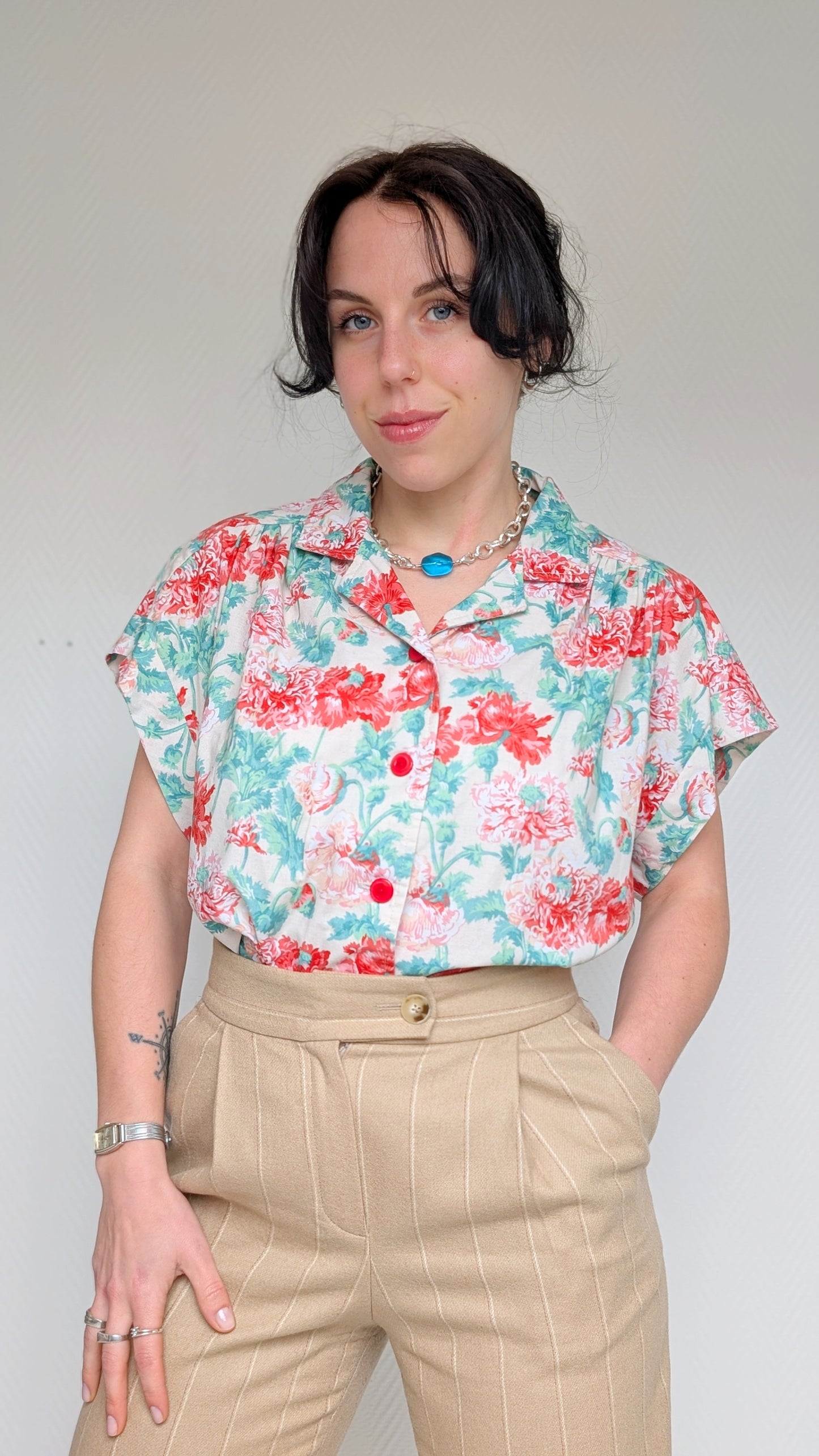 Blouse coton 60s T40-42