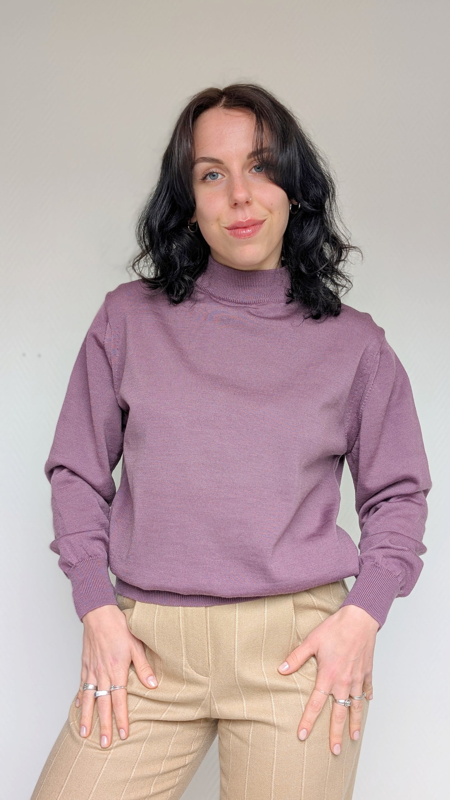 Pull laine fabriqué en France du 34 au 40