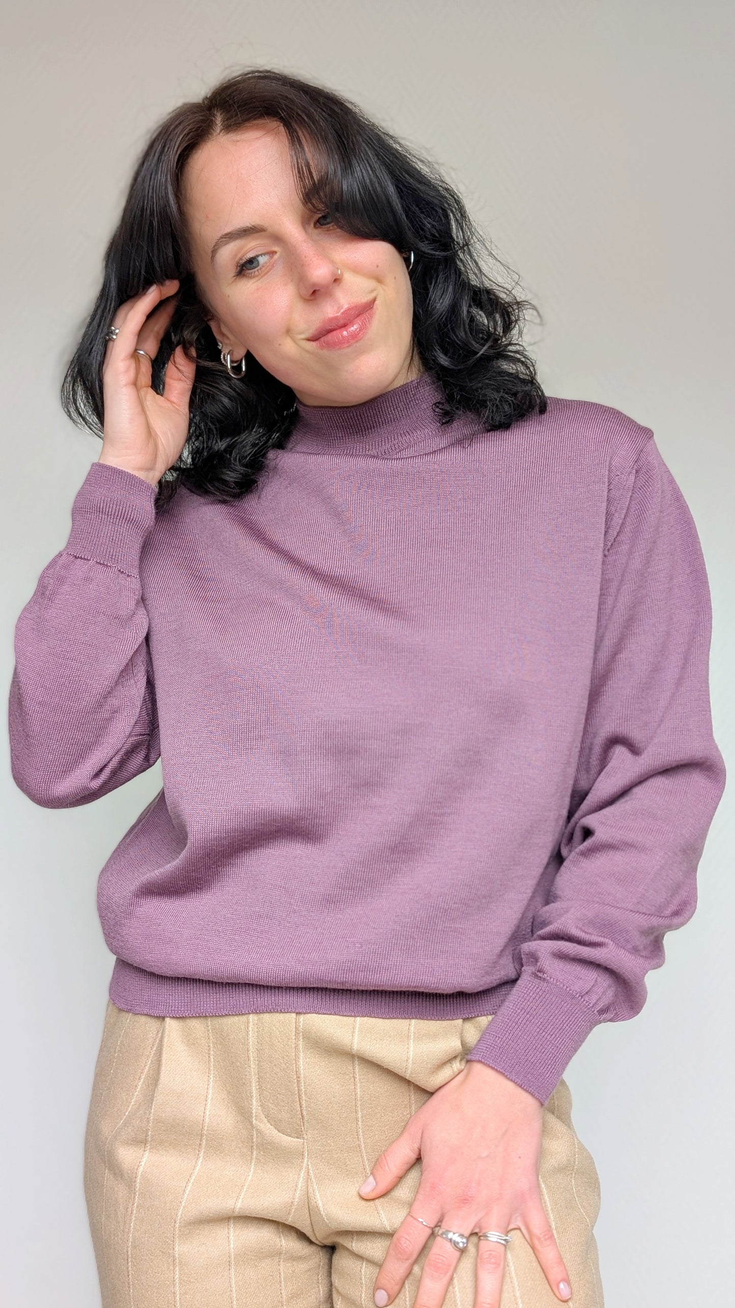 Pull laine fabriqué en France du 34 au 40