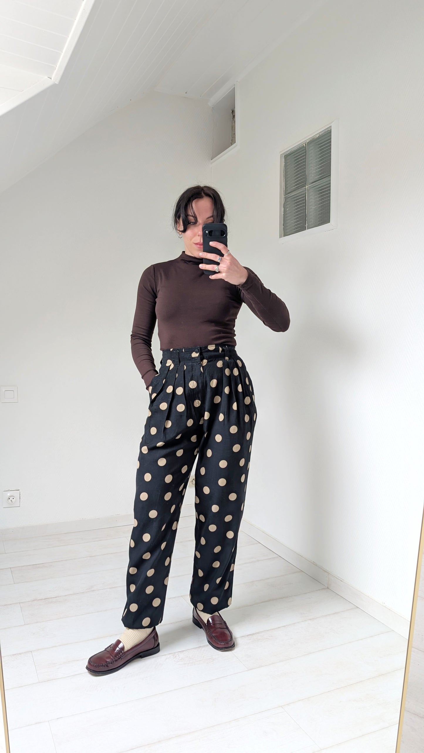 Pantalon viscose 80s T36