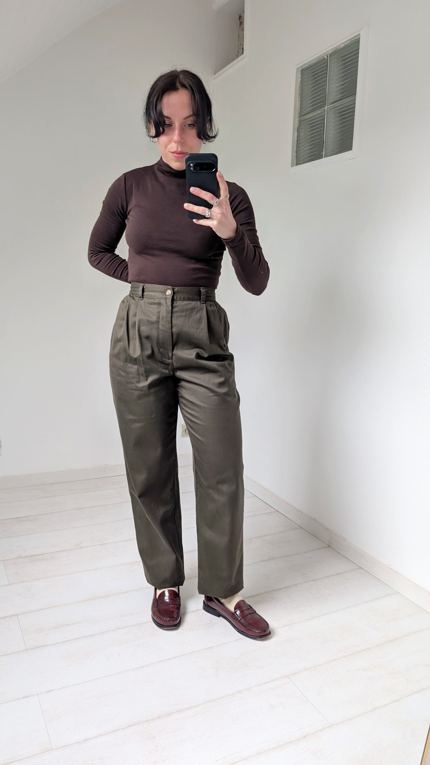 Pantalon chino coton T38