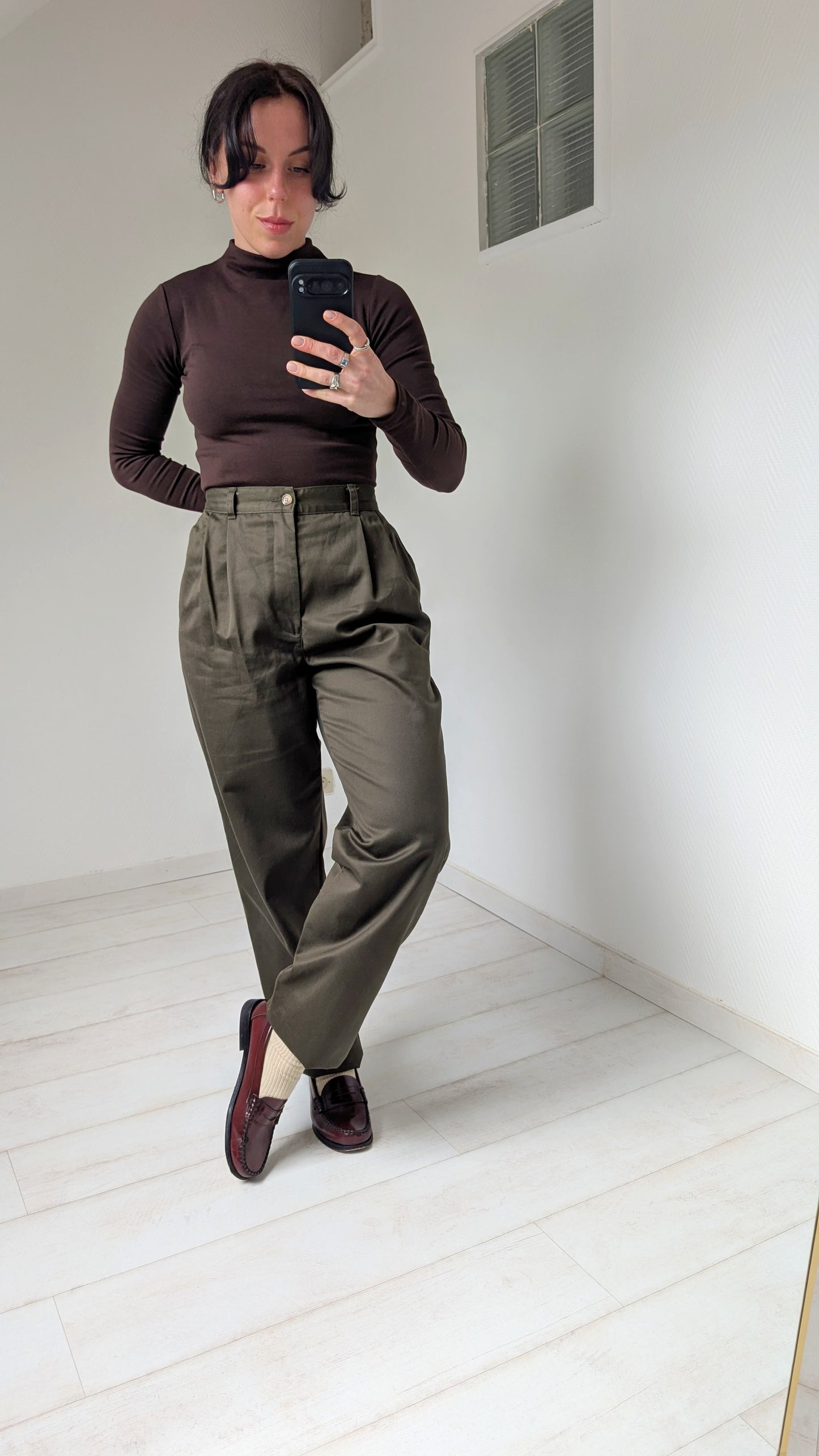 Pantalon chino coton T38