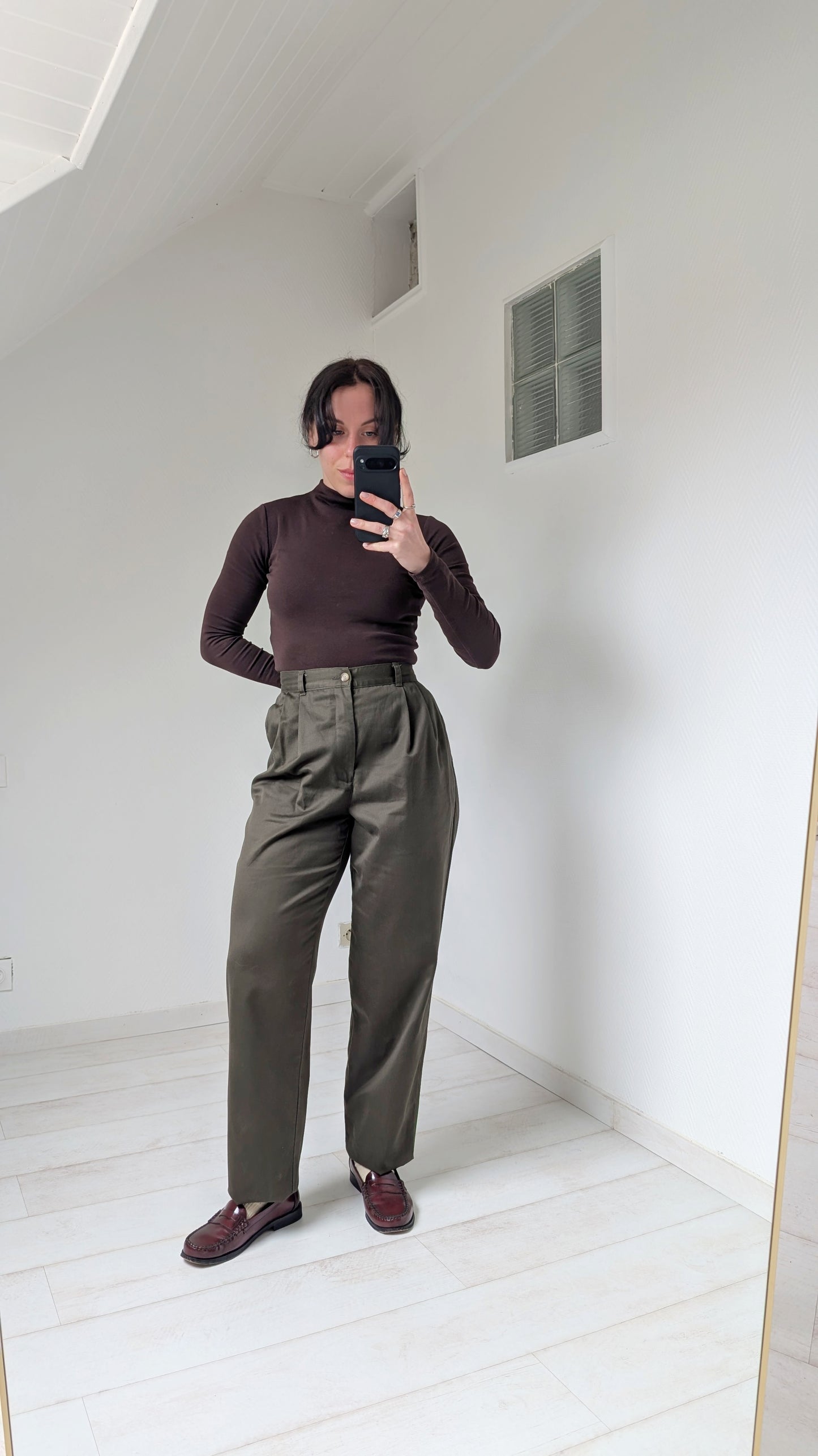 Pantalon chino coton T38