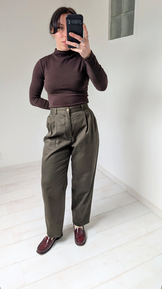 Pantalon chino coton T38