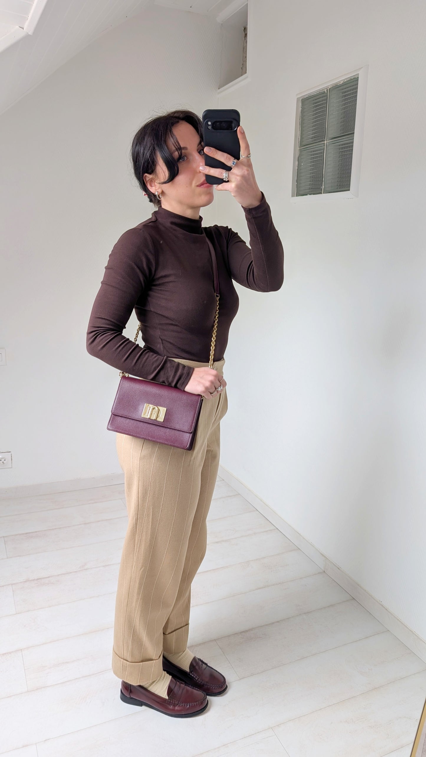 Sac luxe Furla cuir