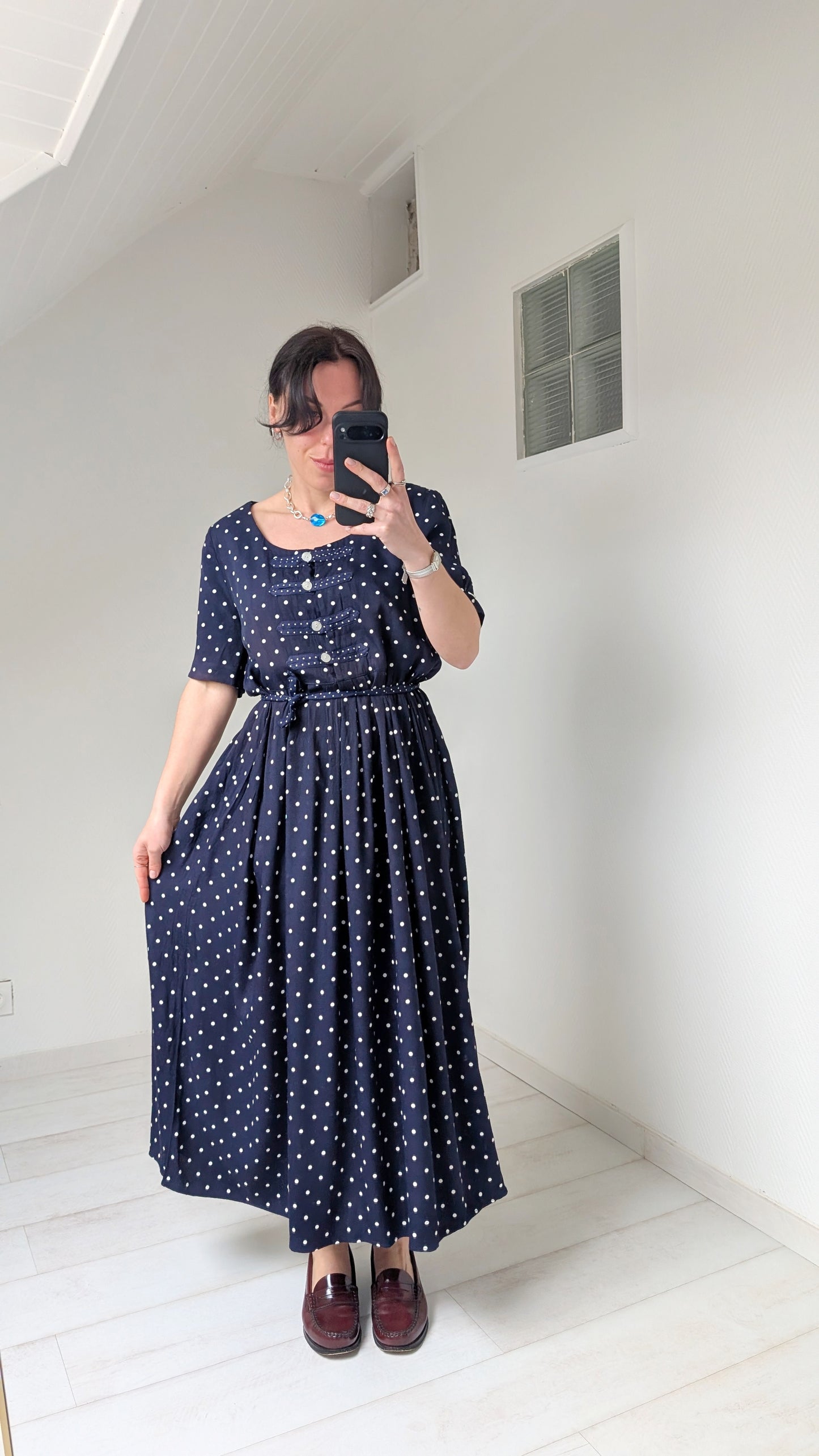 Robe viscose 90s T38-40