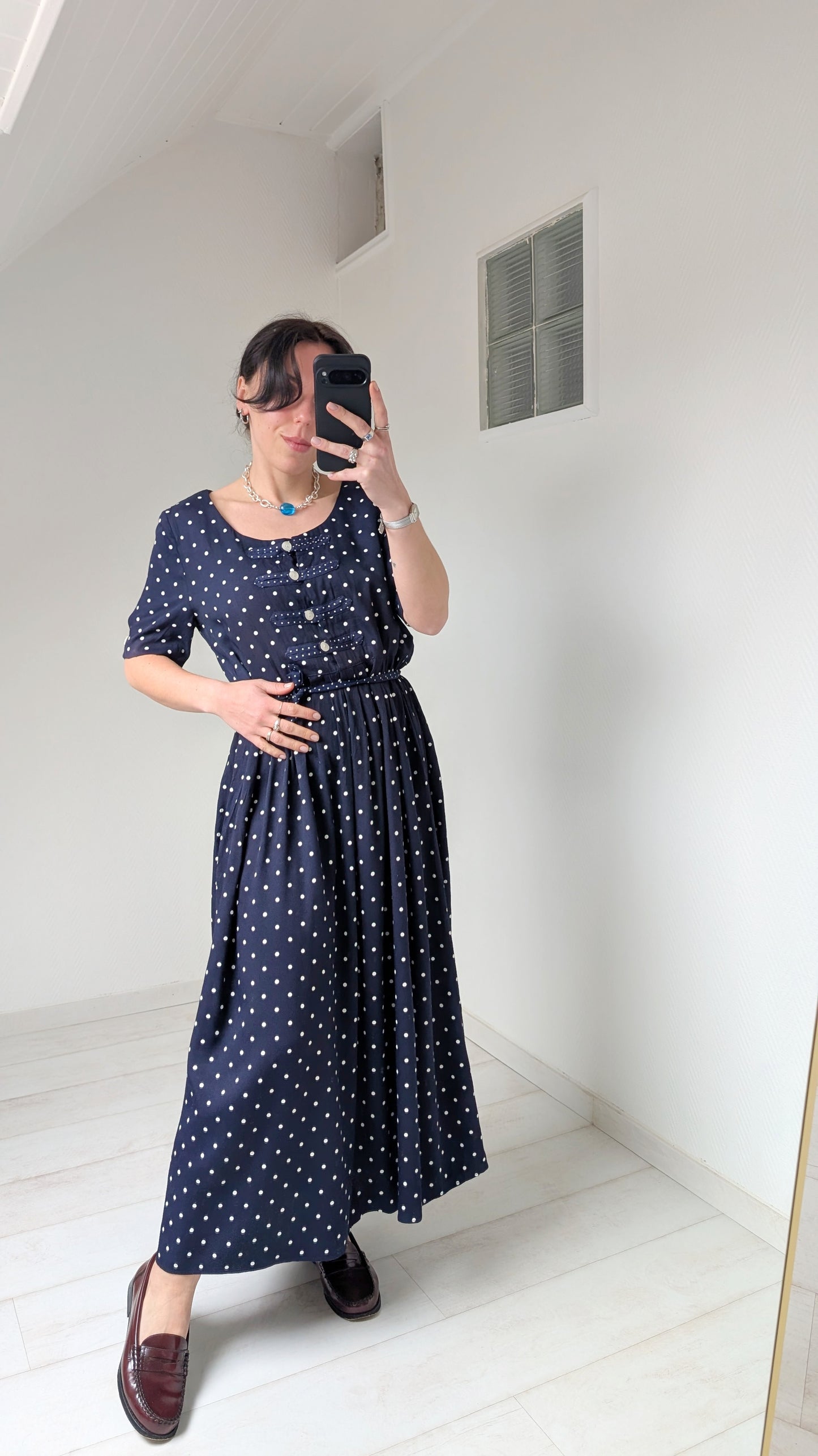 Robe viscose 90s T38-40