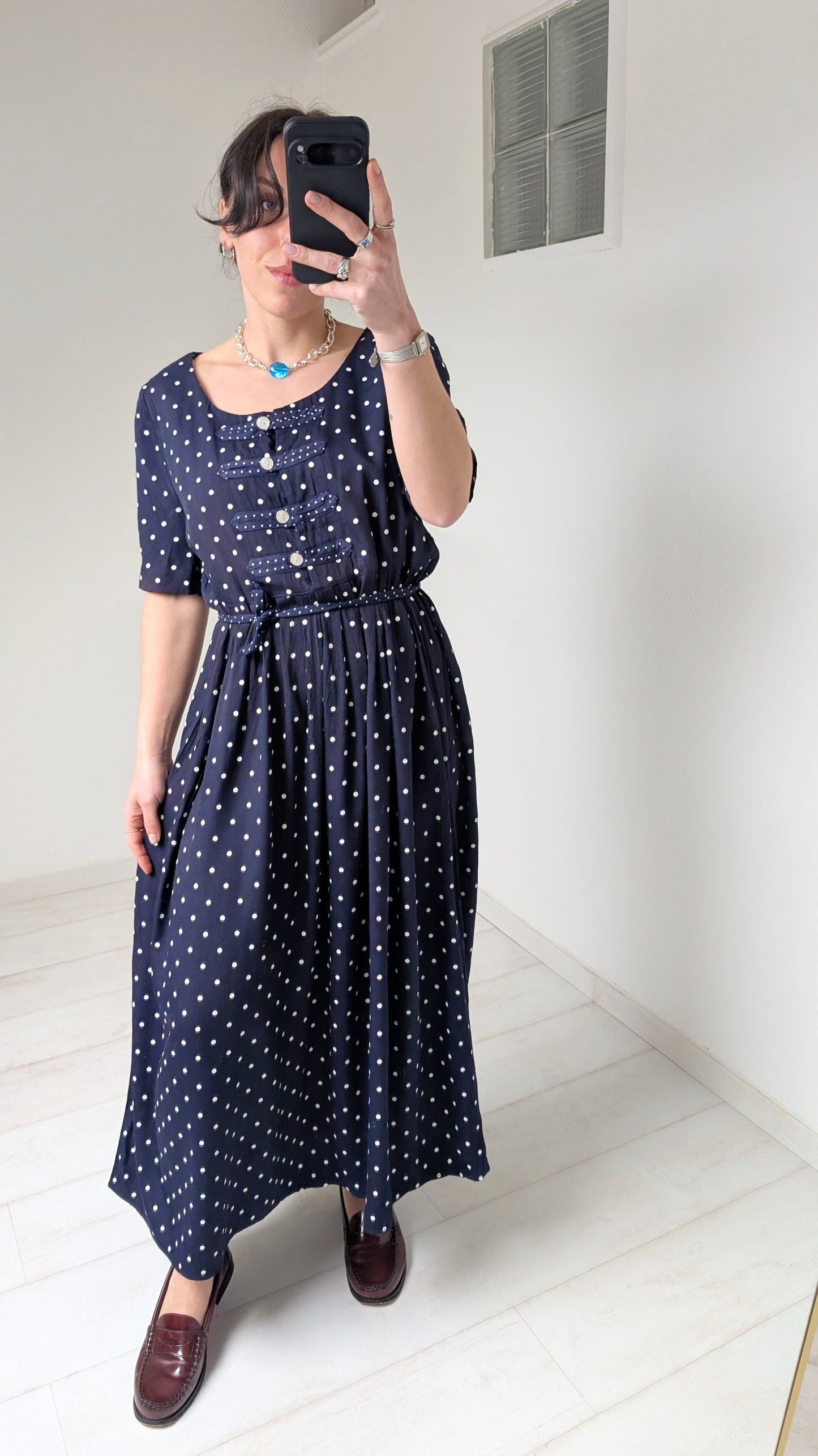 Robe viscose 90s T38-40