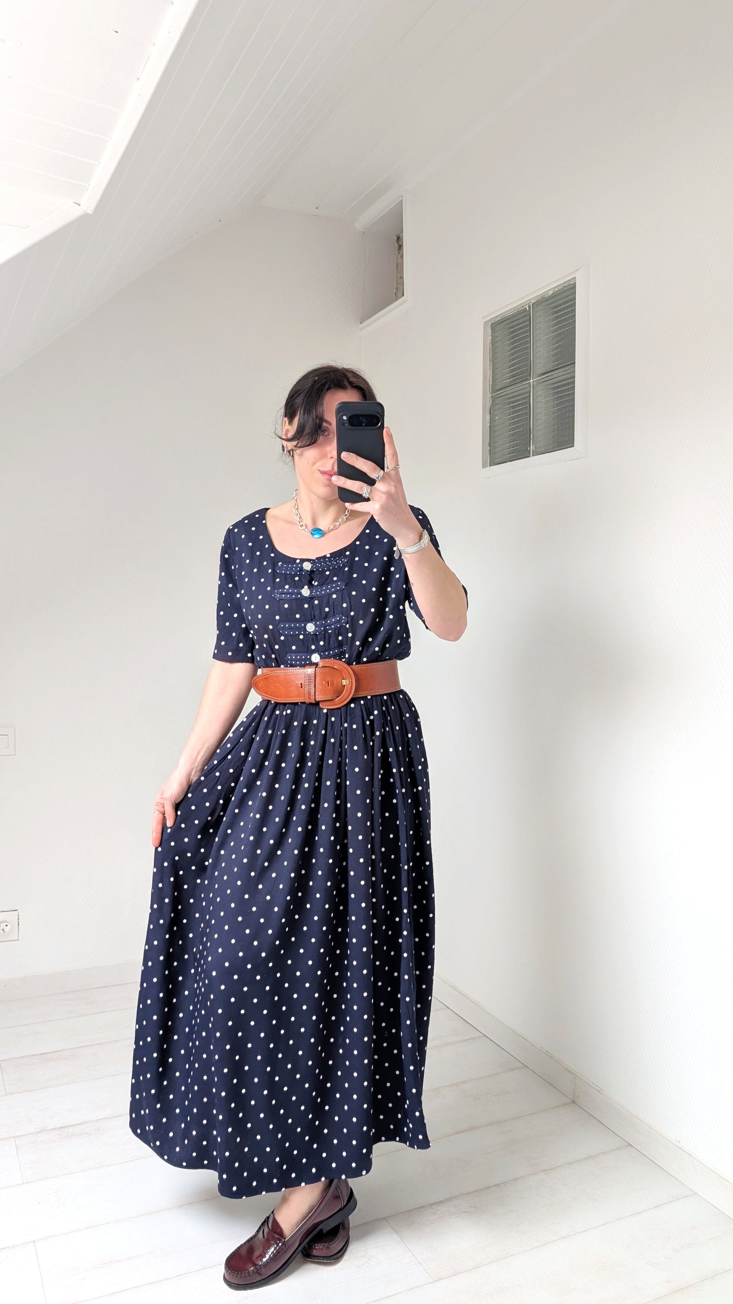 Robe viscose 90s T38-40