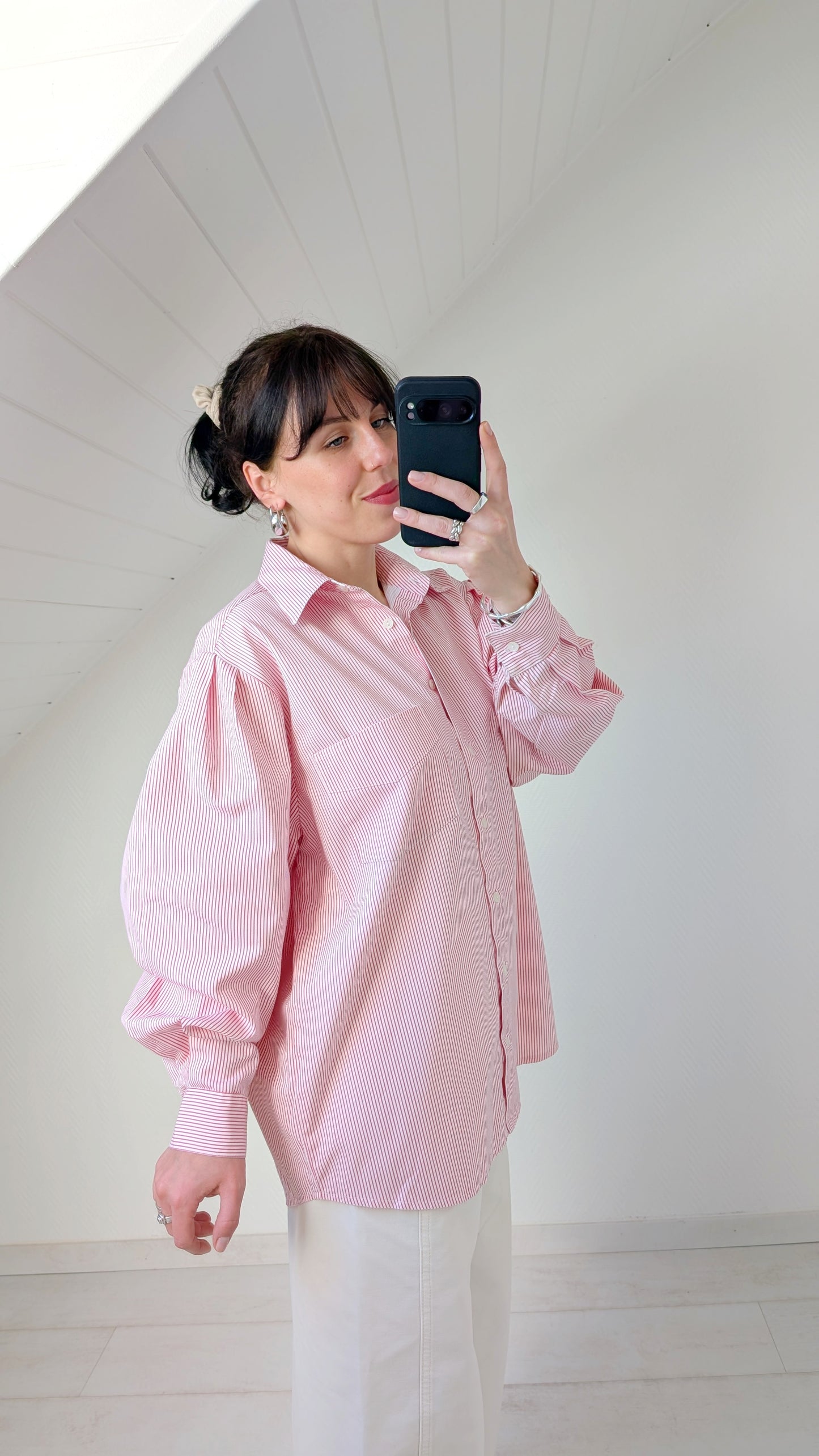 Chemise rayée coton T40-42