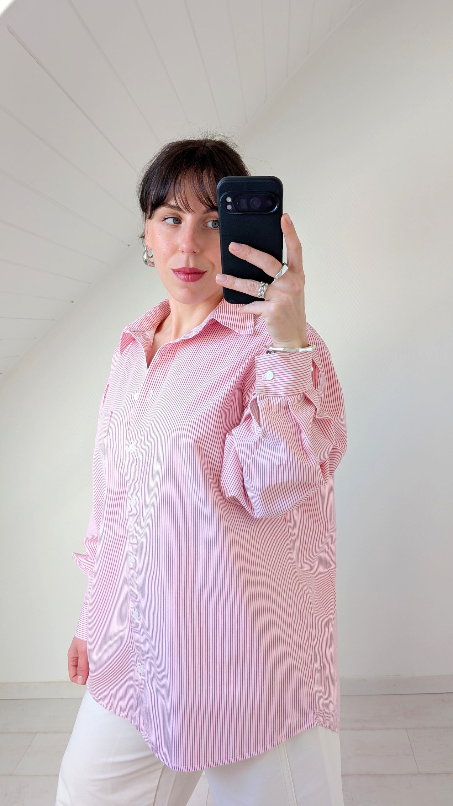 Chemise rayée coton T40-42