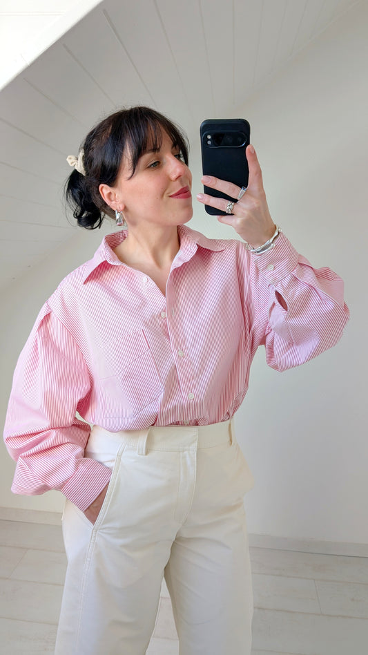 Chemise rayée coton T40-42