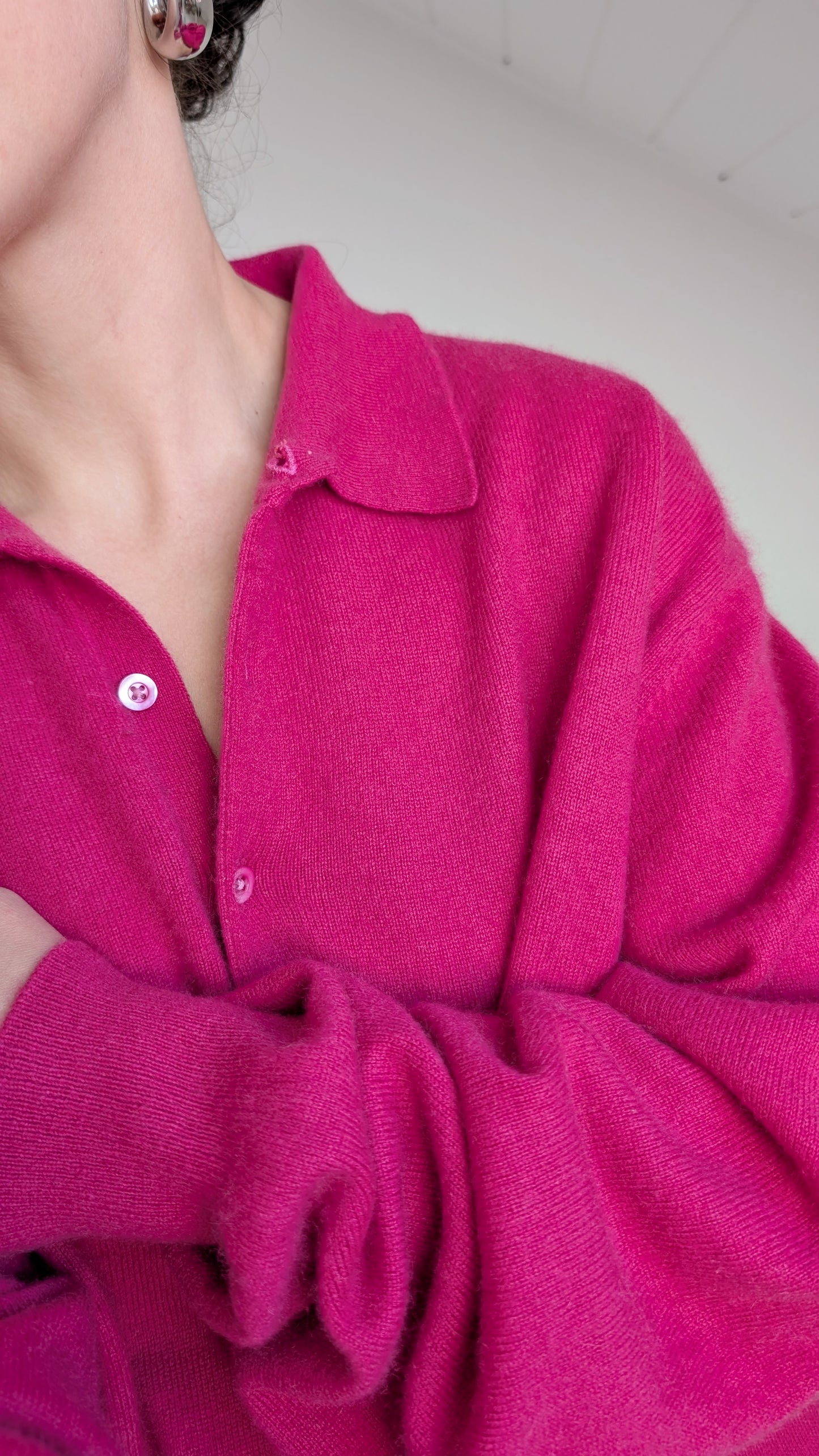 Pull ample cachemire jusqu'à un 46