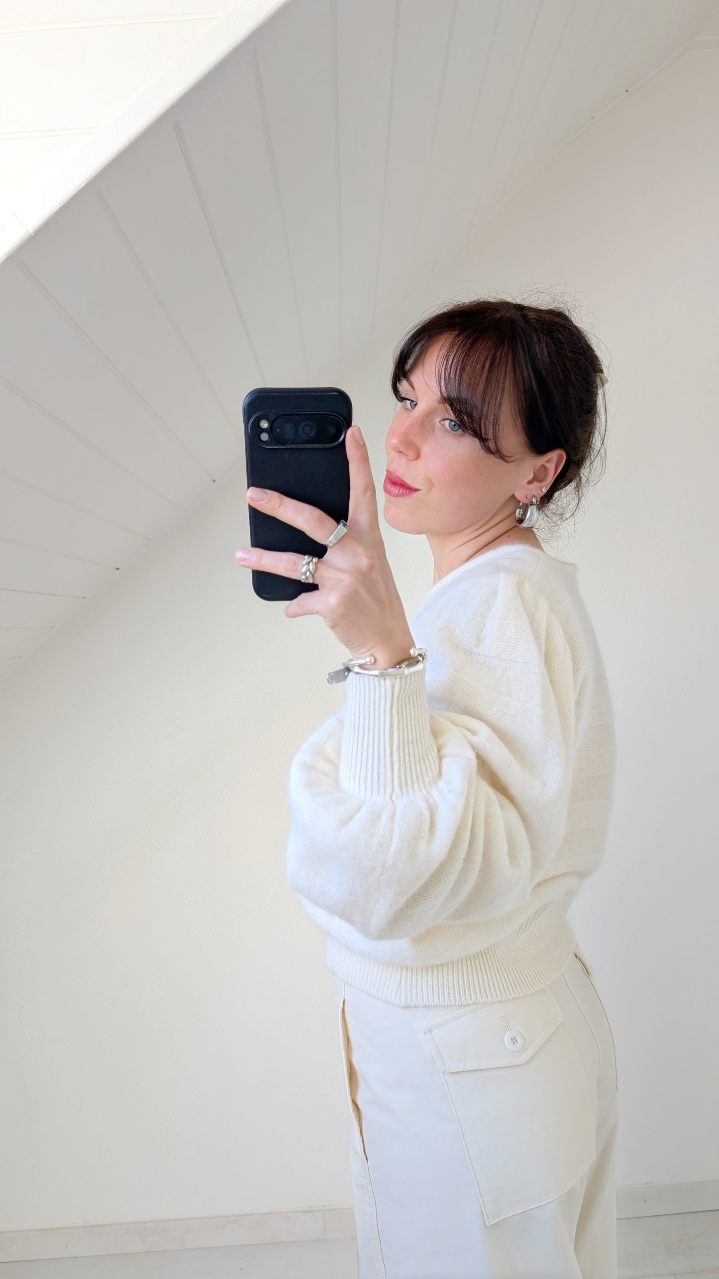 Pull laine et angora 80s du 34 au 42