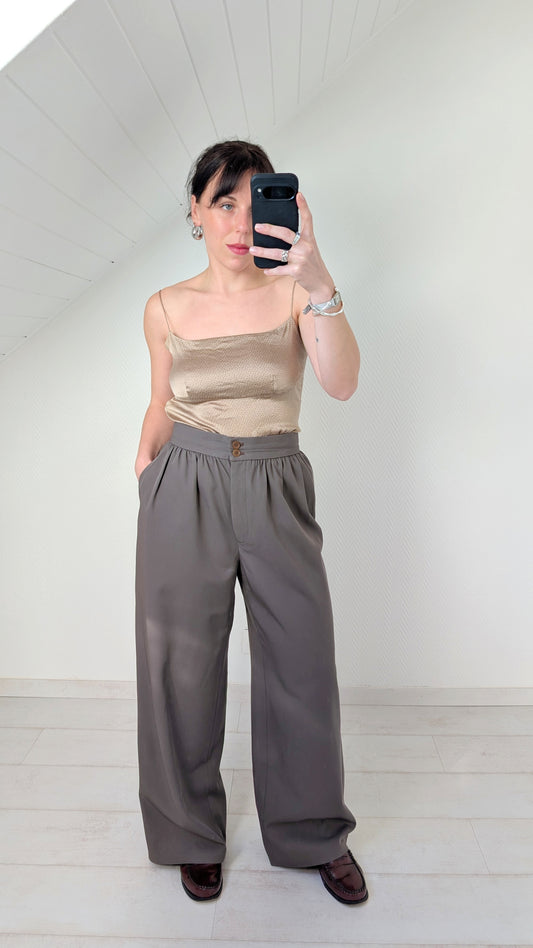 Pantalon palazzo Giorgio Armani 80s T36