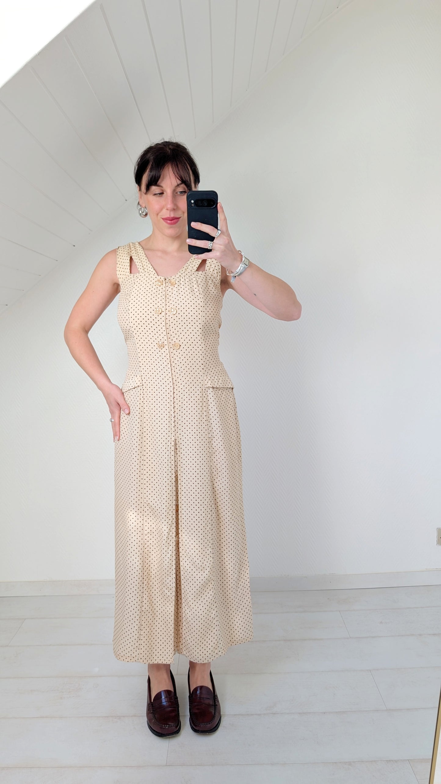 Robe 90s viscose T36