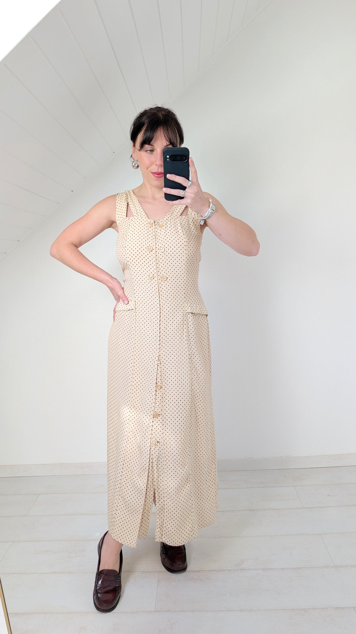 Robe 90s viscose T36