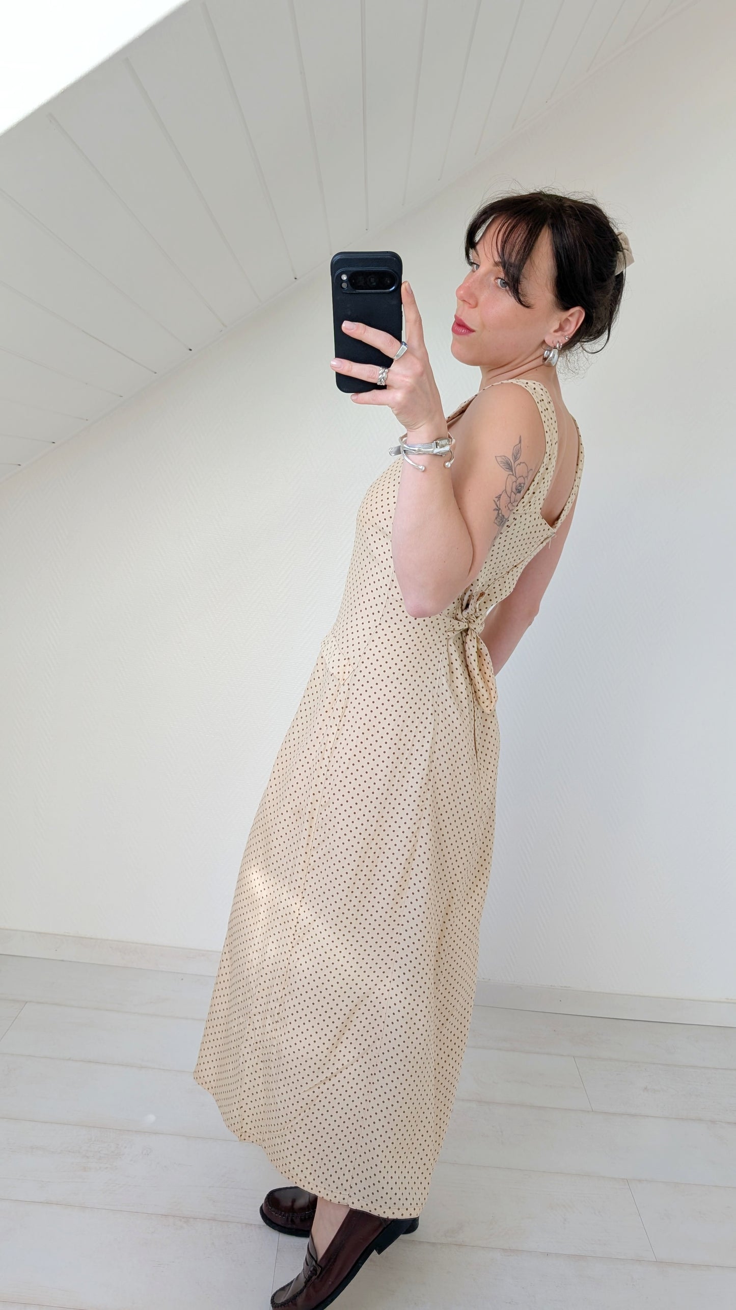 Robe 90s viscose T36