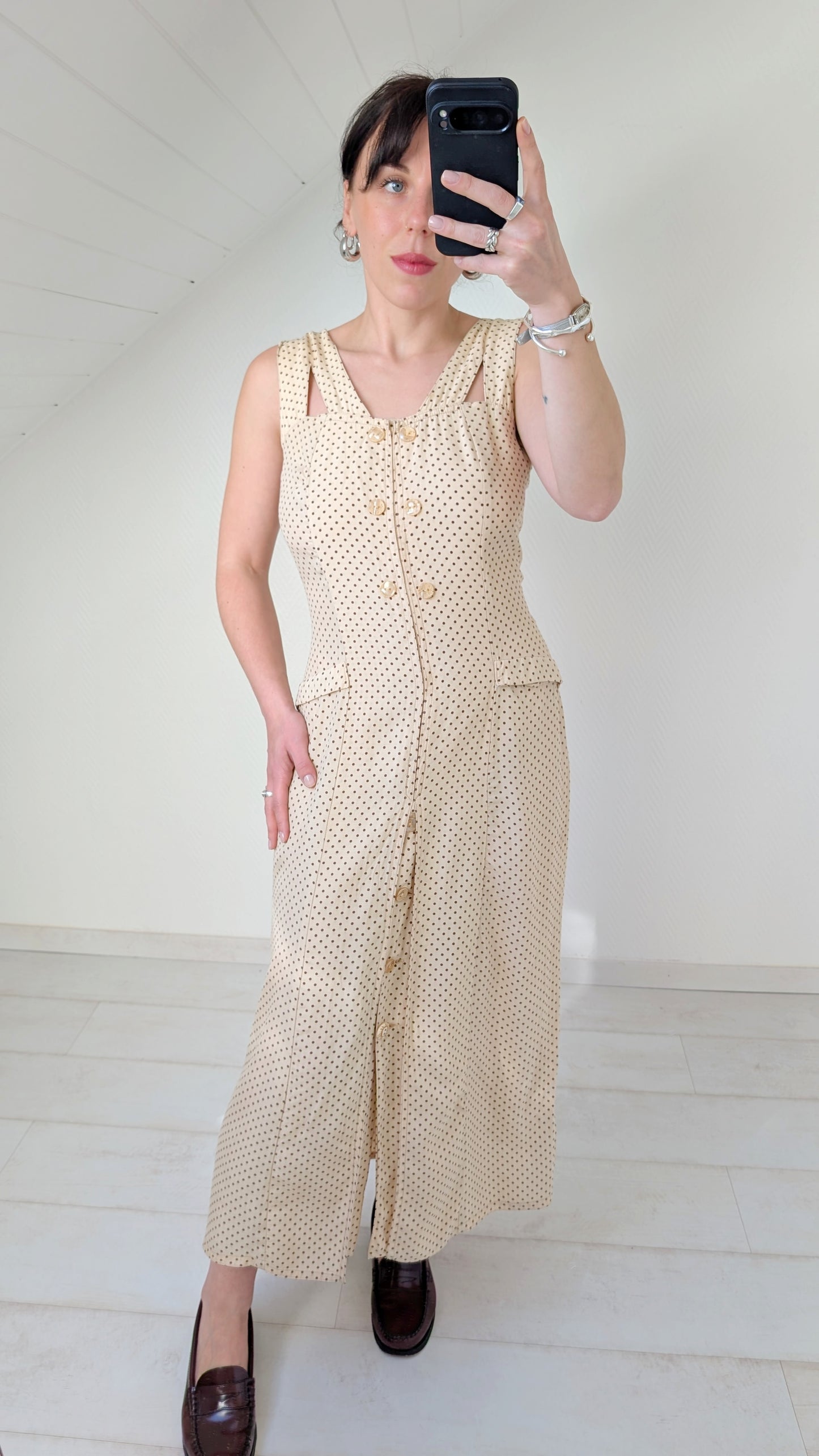 Robe 90s viscose T36
