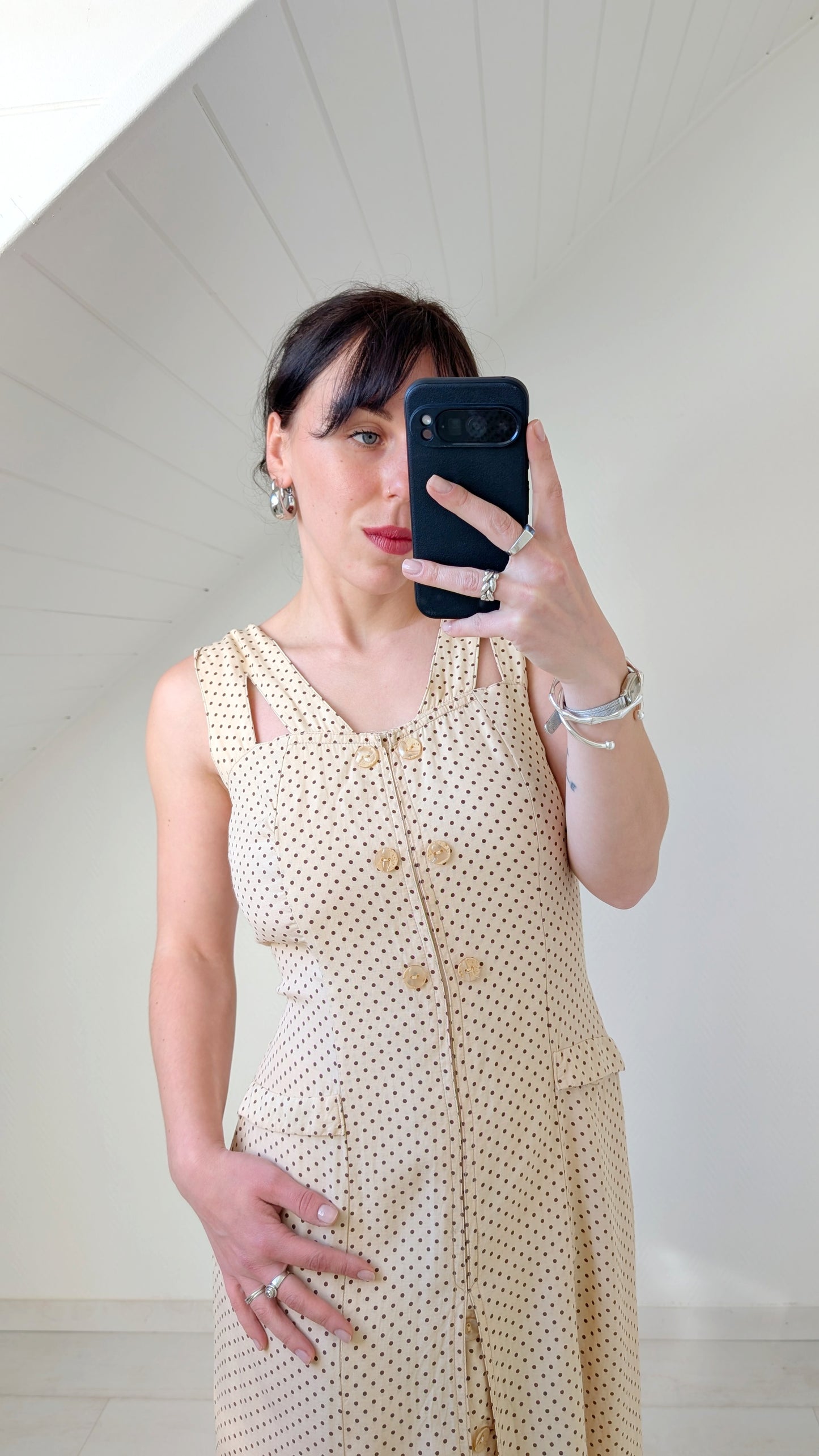 Robe 90s viscose T36