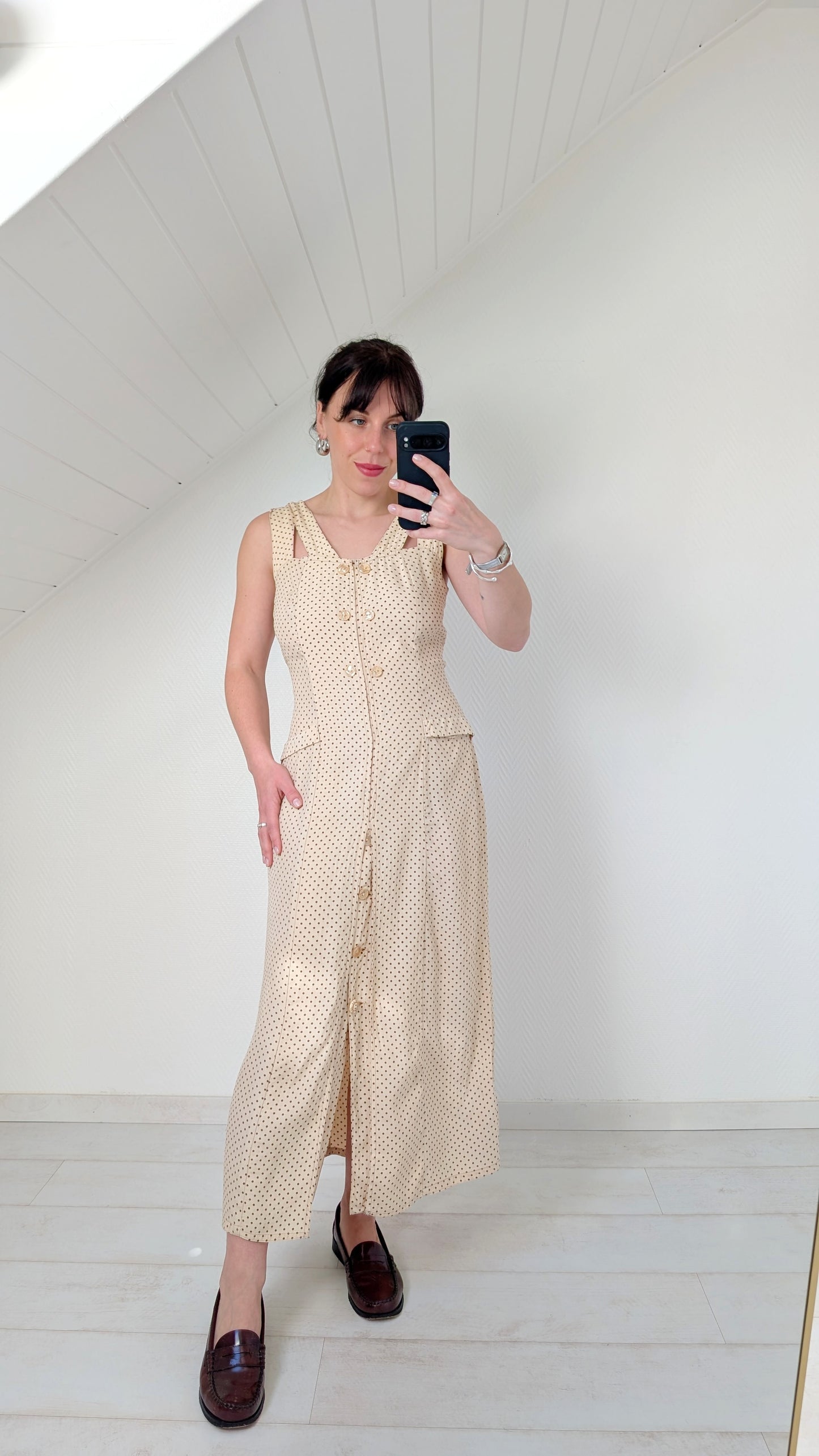 Robe 90s viscose T36