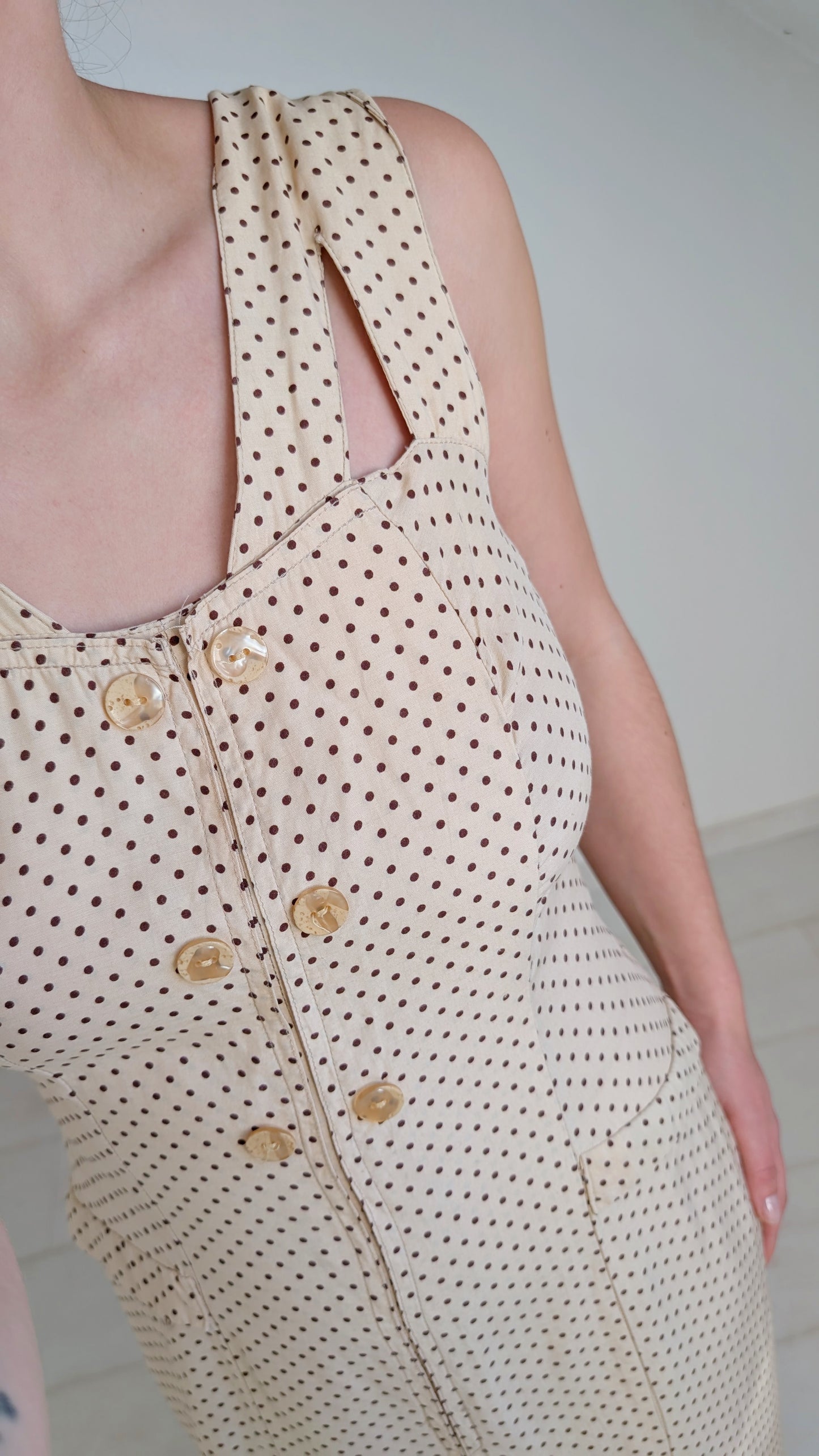 Robe 90s viscose T36