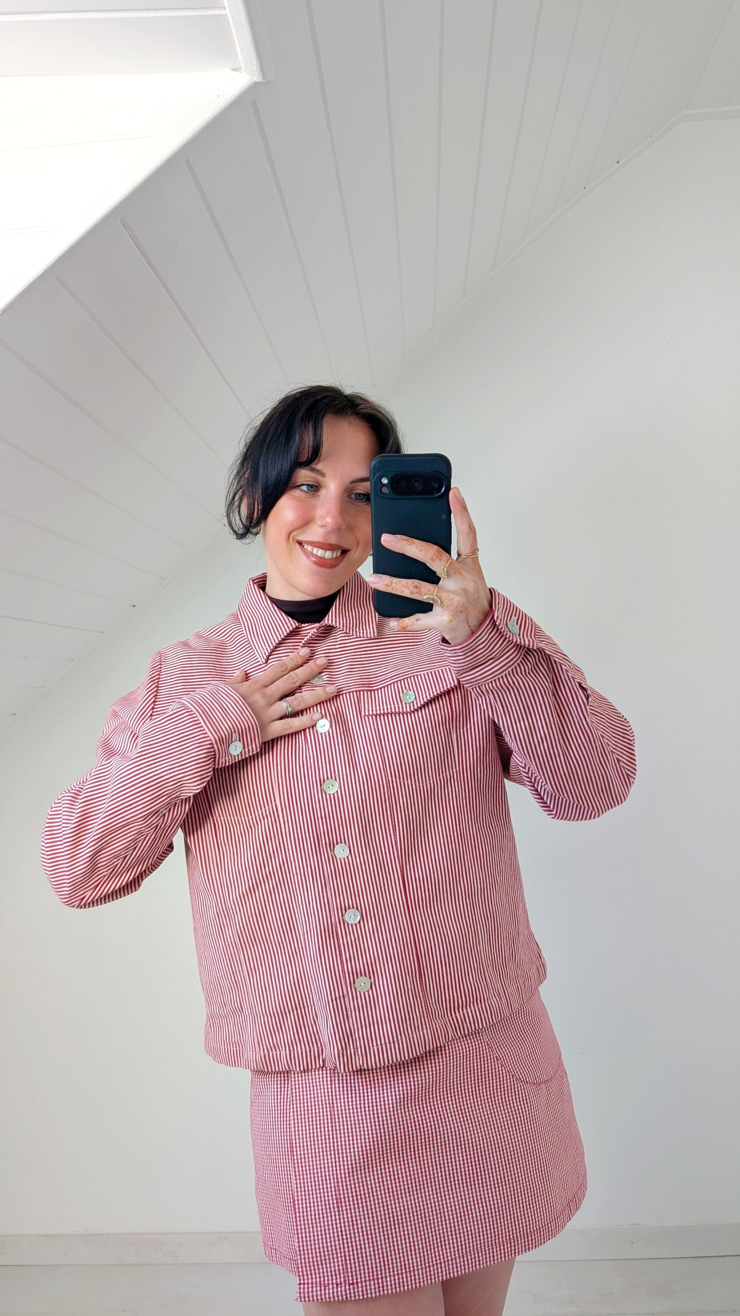 Veste légère en coton T40