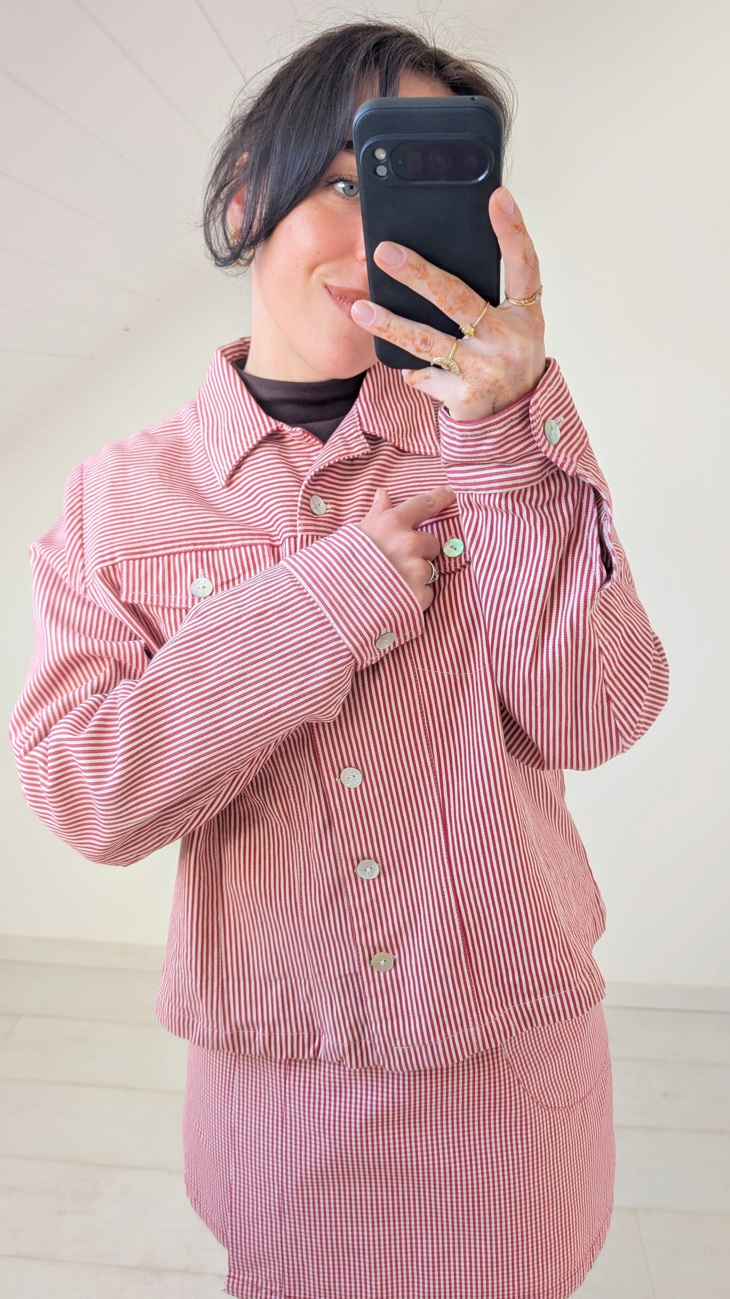 Veste légère en coton T40