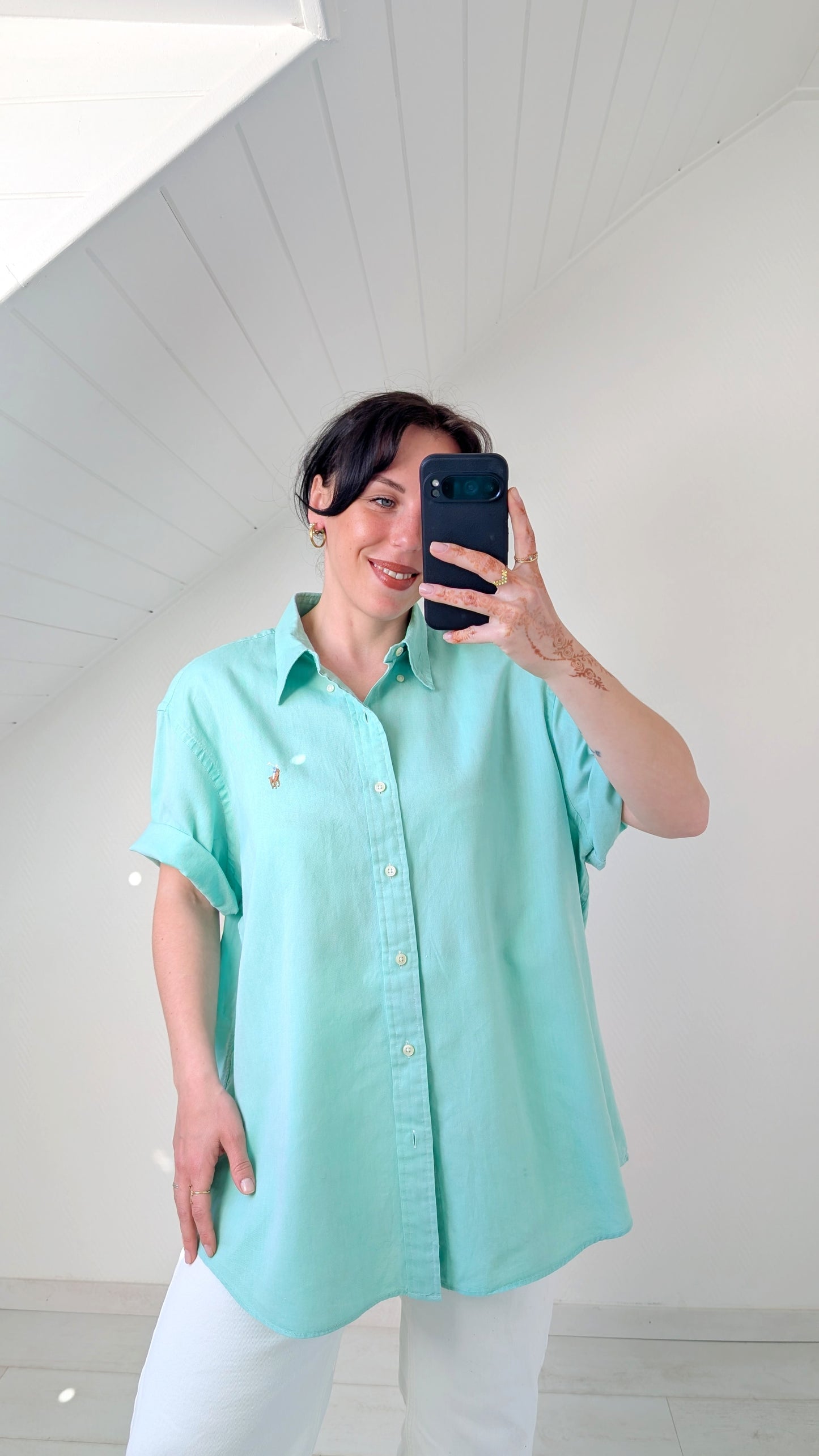 Chemise coton Ralph Lauren T42