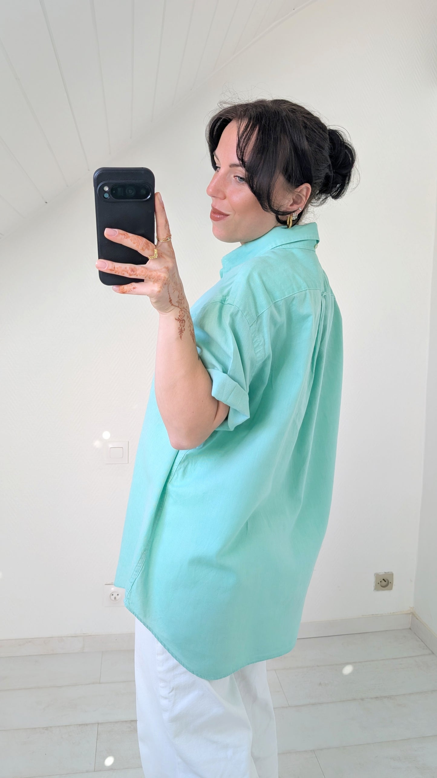 Chemise coton Ralph Lauren T42