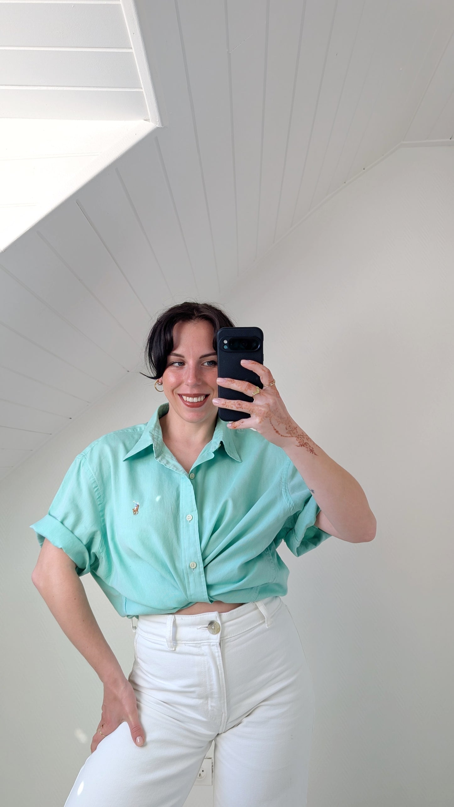 Chemise coton Ralph Lauren T42