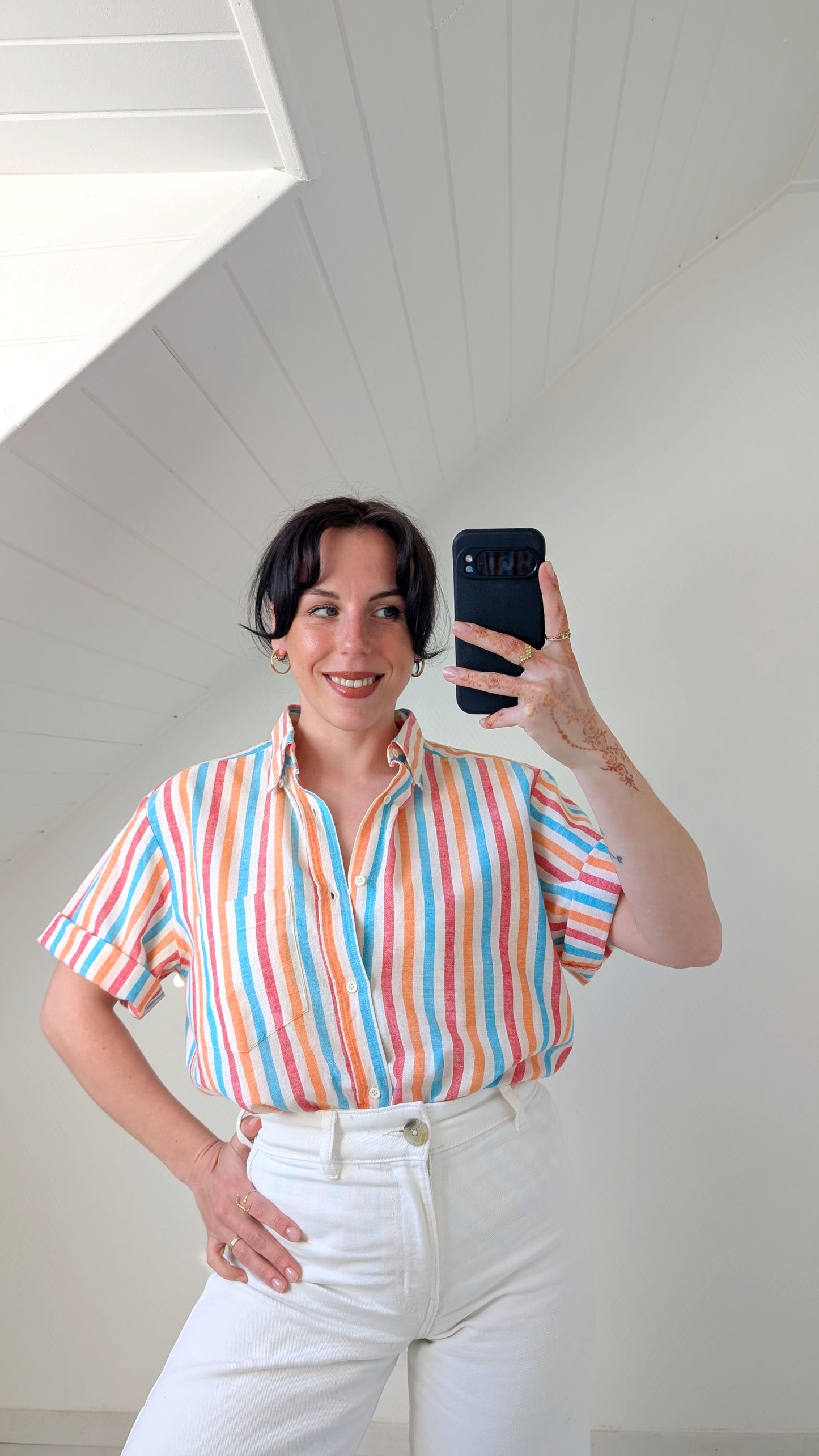 Chemise coton 90s T40-42