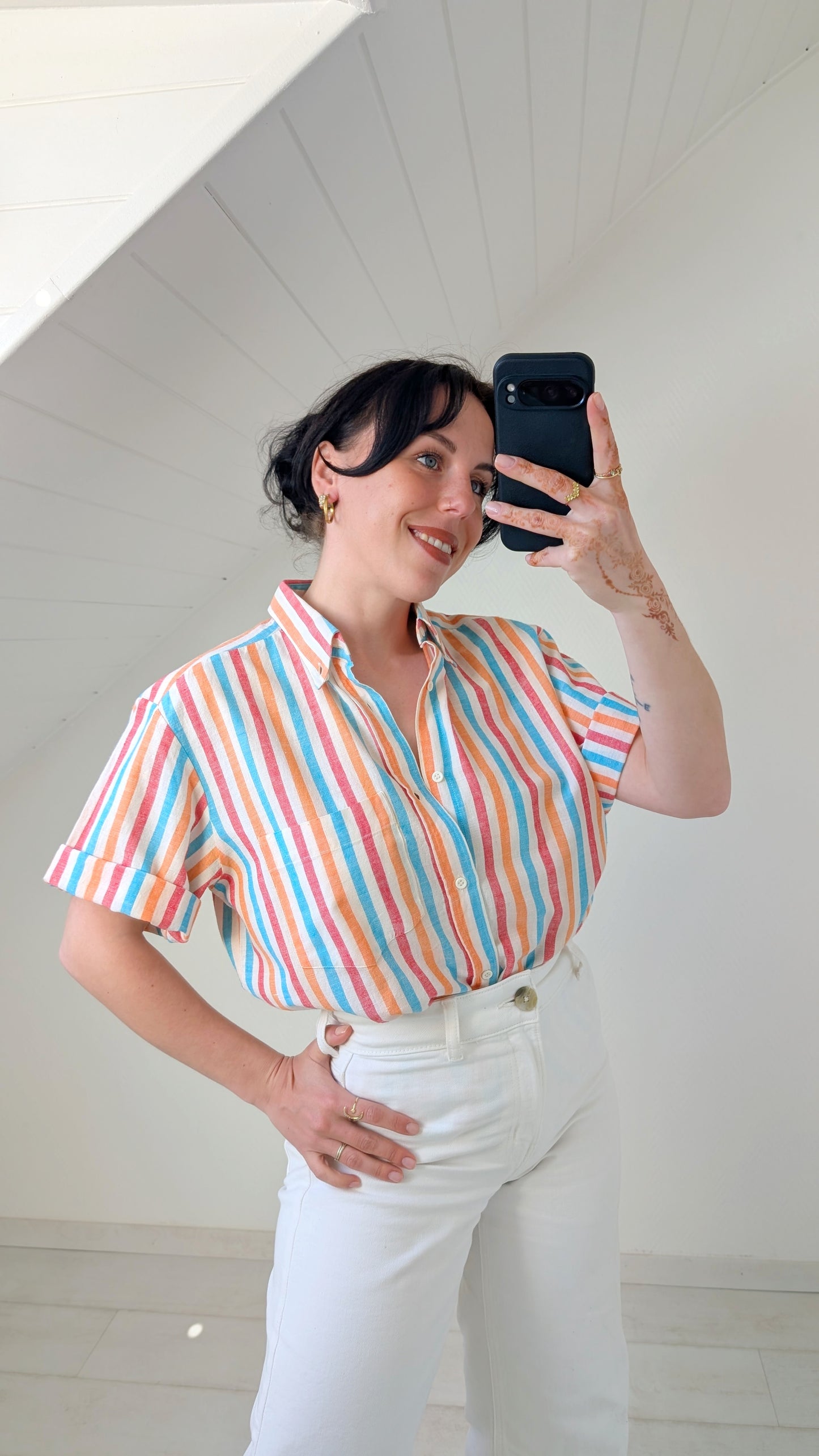 Chemise coton 90s T40-42