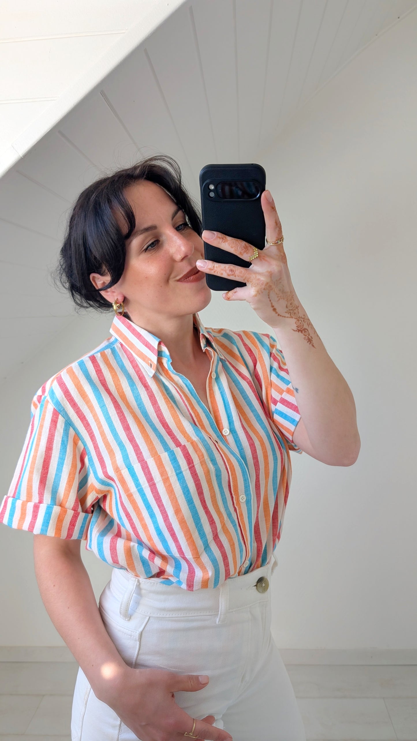 Chemise coton 90s T40-42