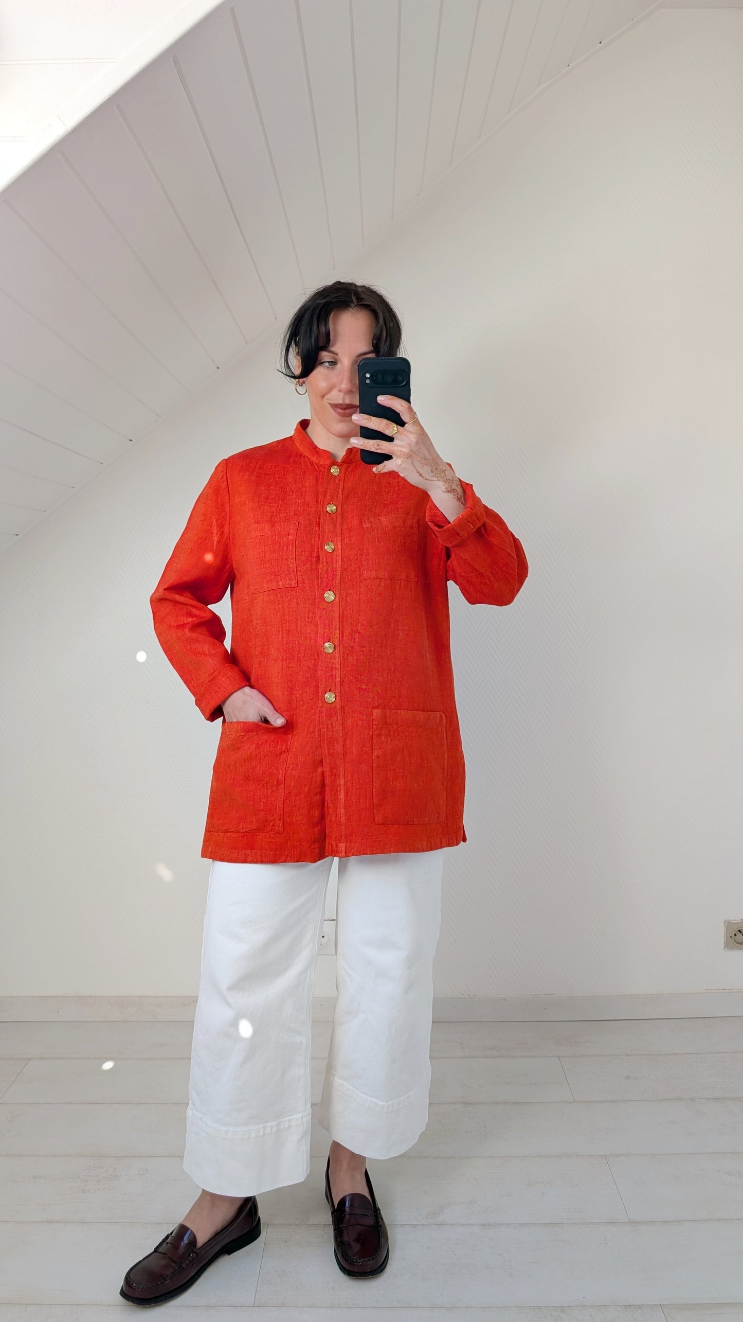 Veste légère lin/viscose T38-40