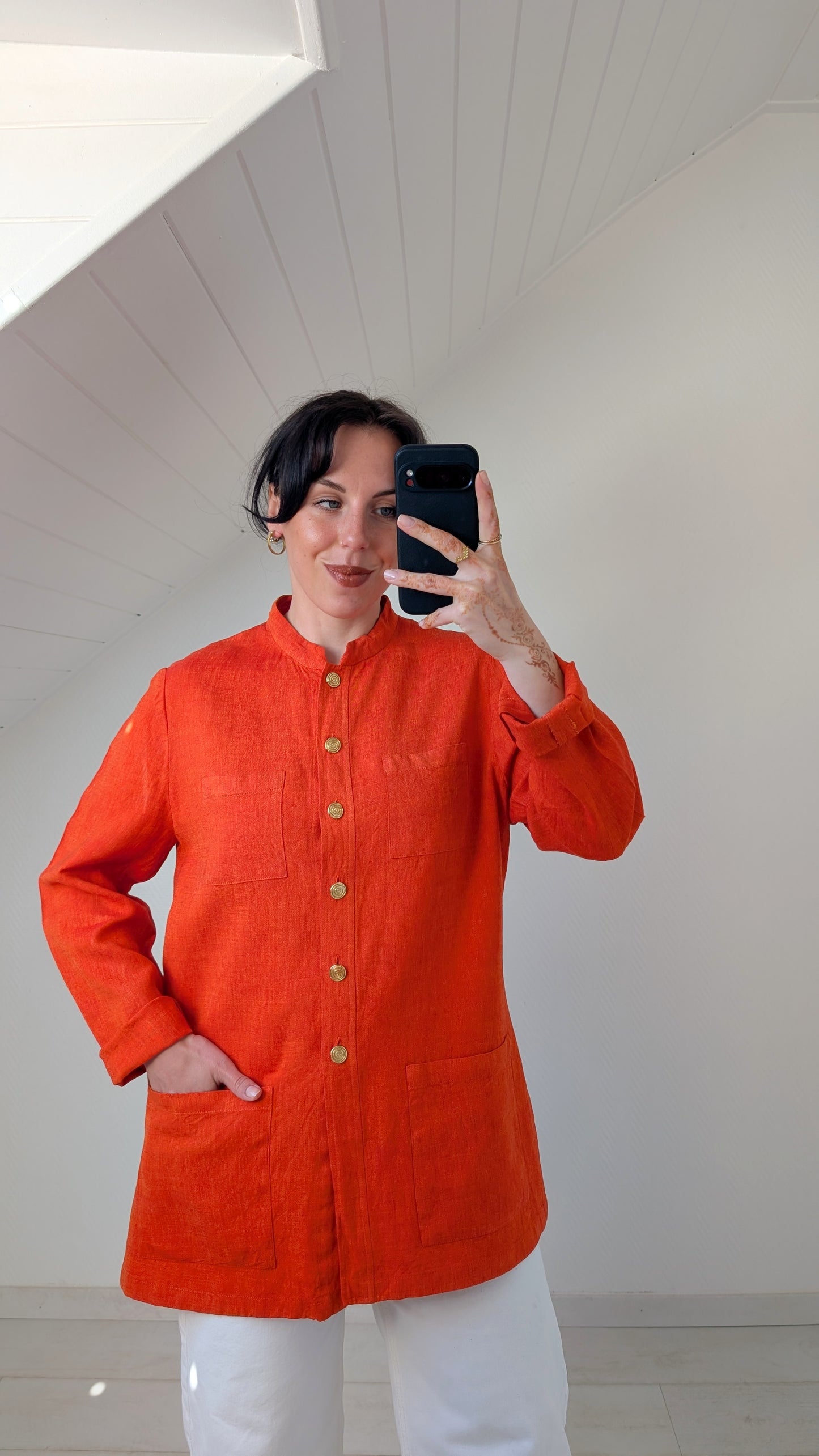 Veste légère lin/viscose T38-40