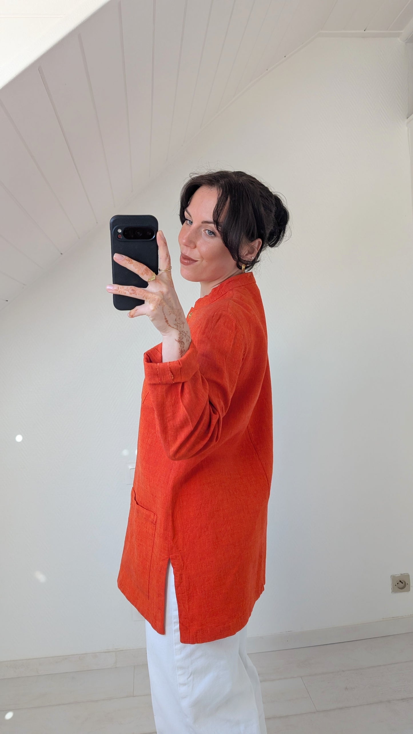 Veste légère lin/viscose T38-40