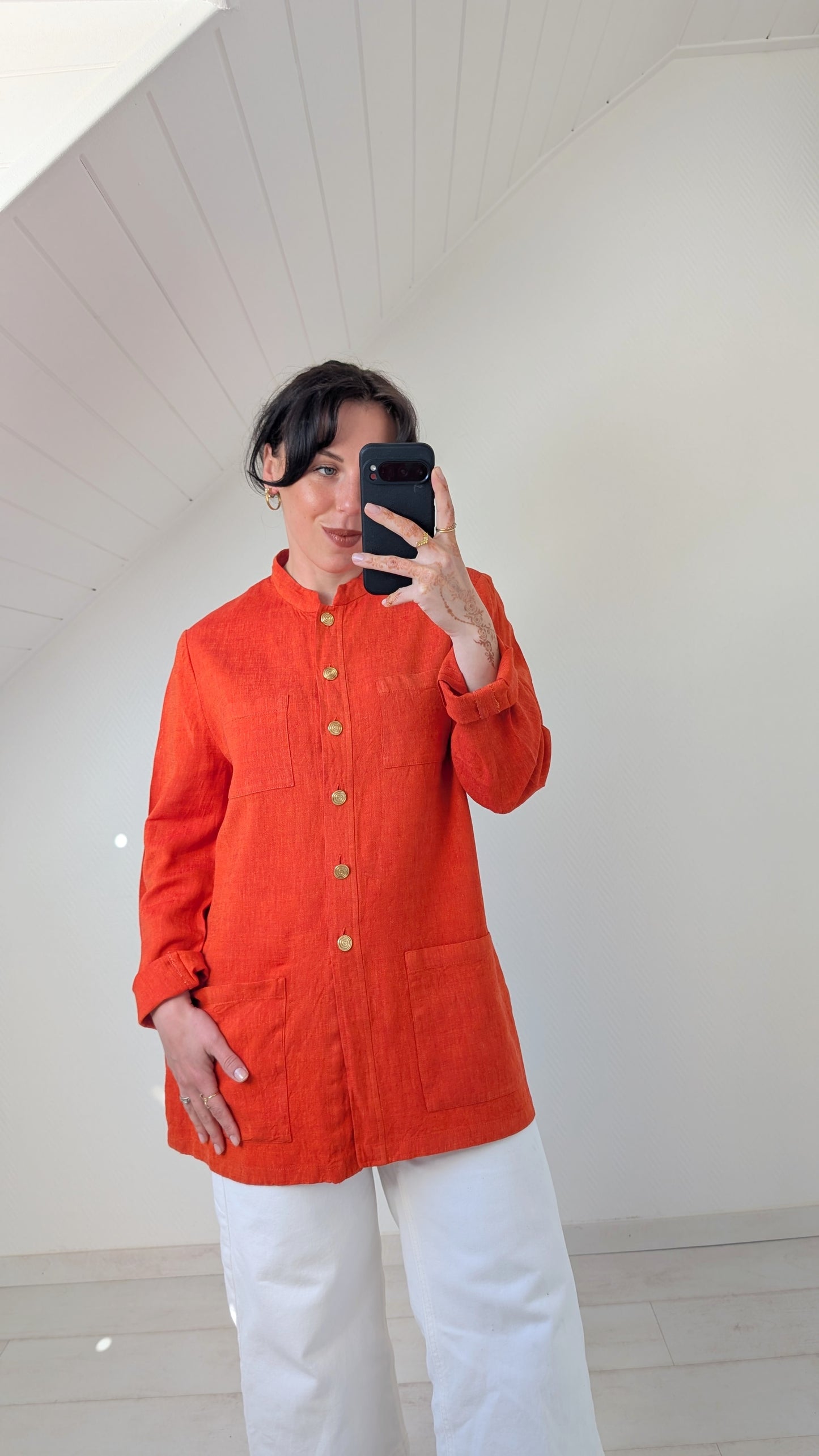 Veste légère lin/viscose T38-40