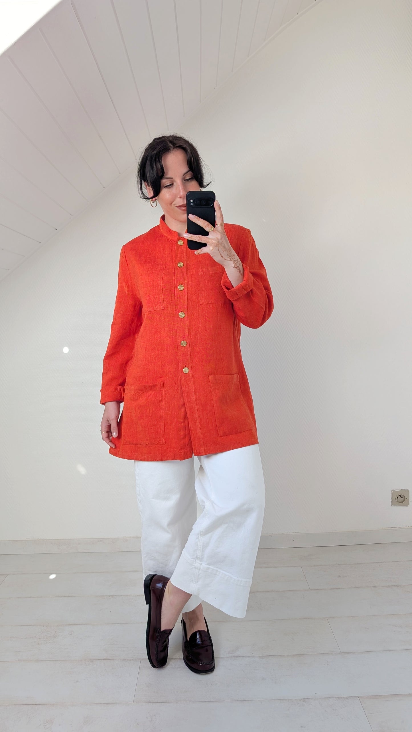 Veste légère lin/viscose T38-40