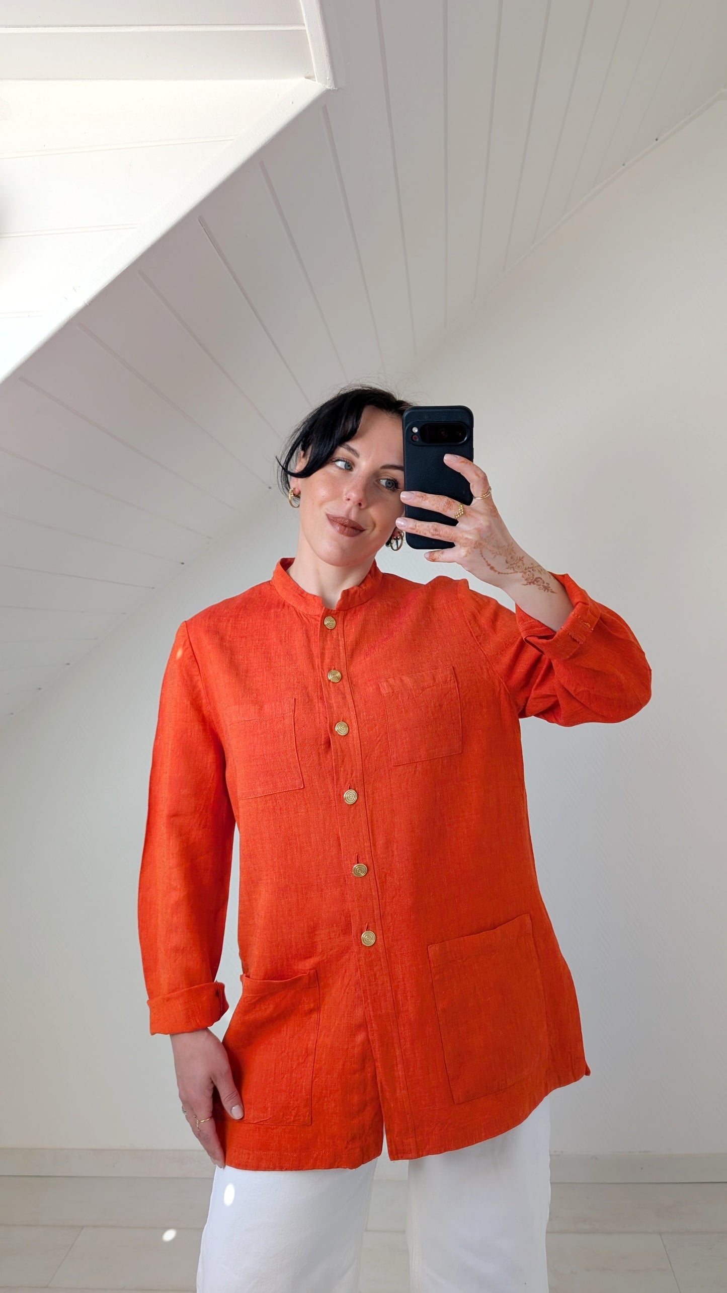 Veste légère lin/viscose T38-40