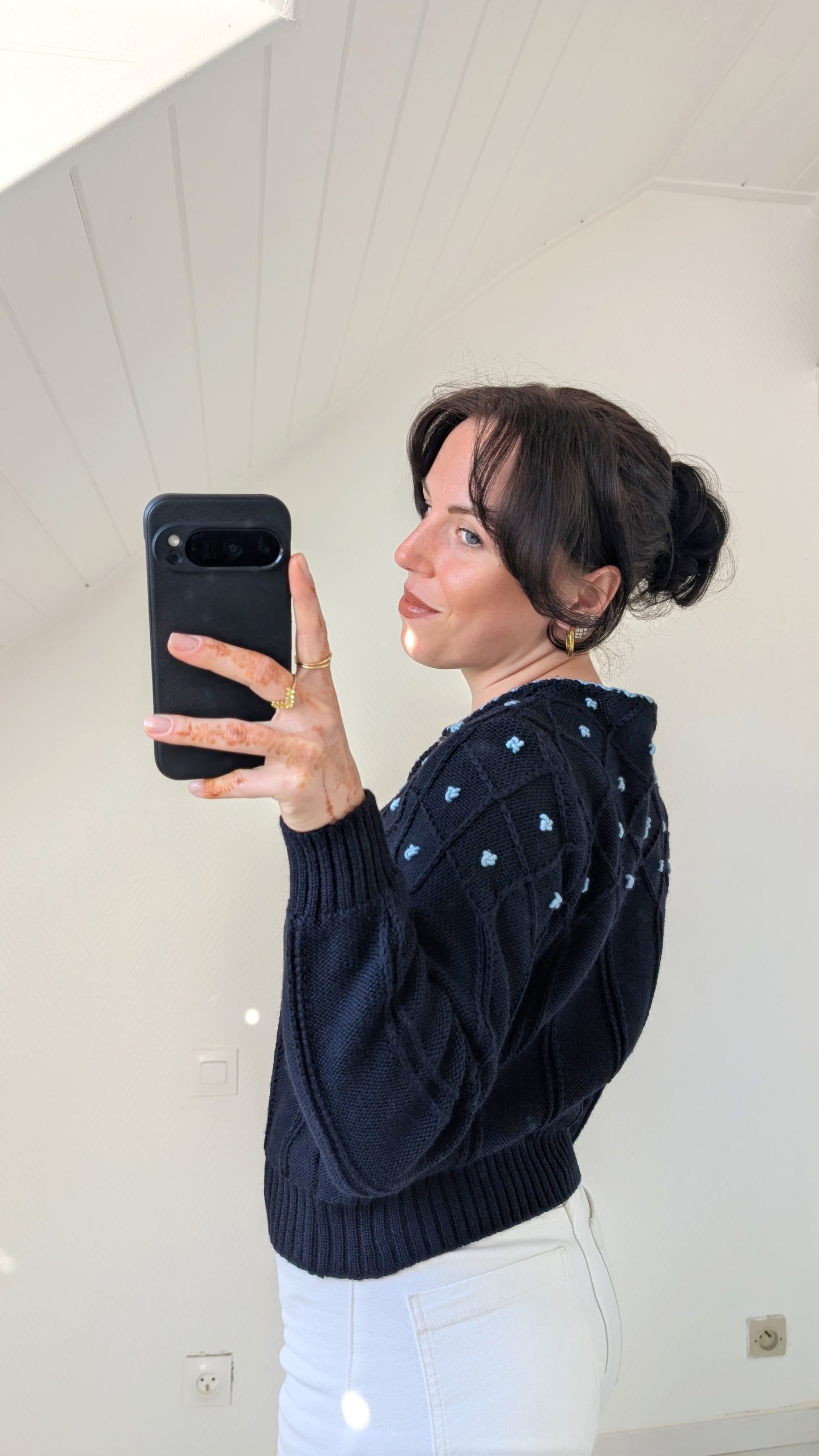 Cardigan autrichien pure laine T36