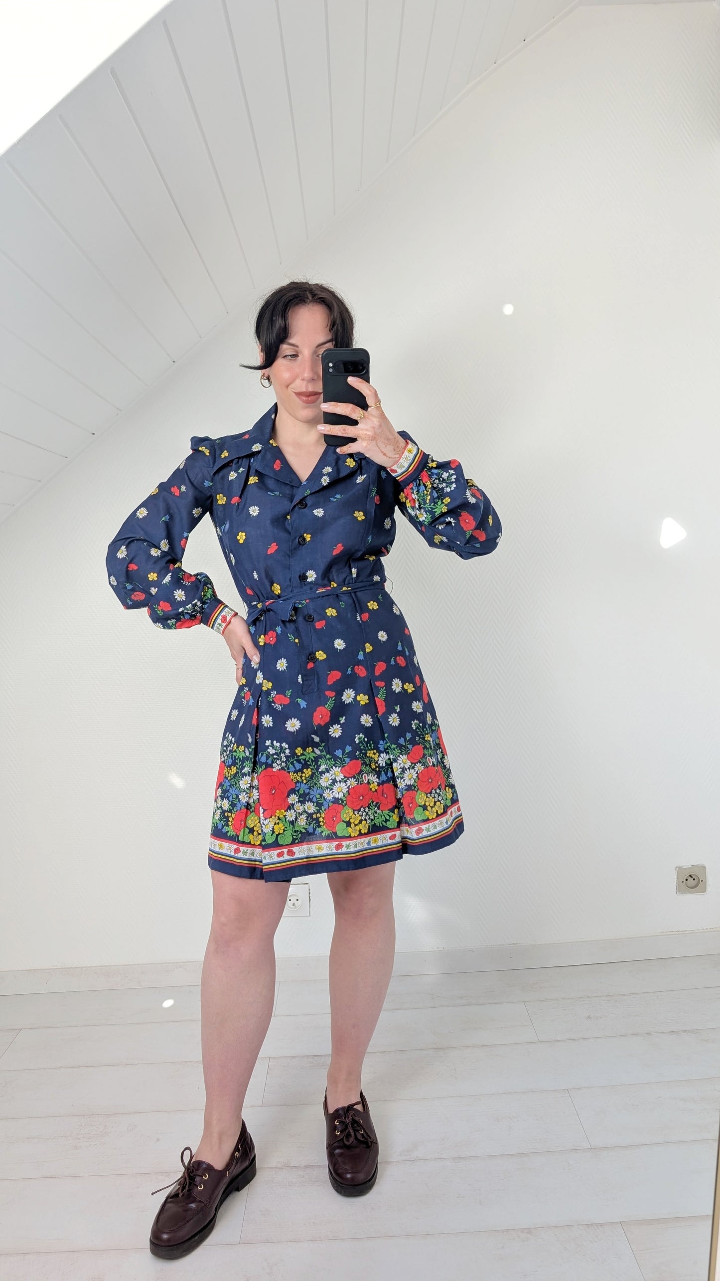 Robe coton 1970 T36-38
