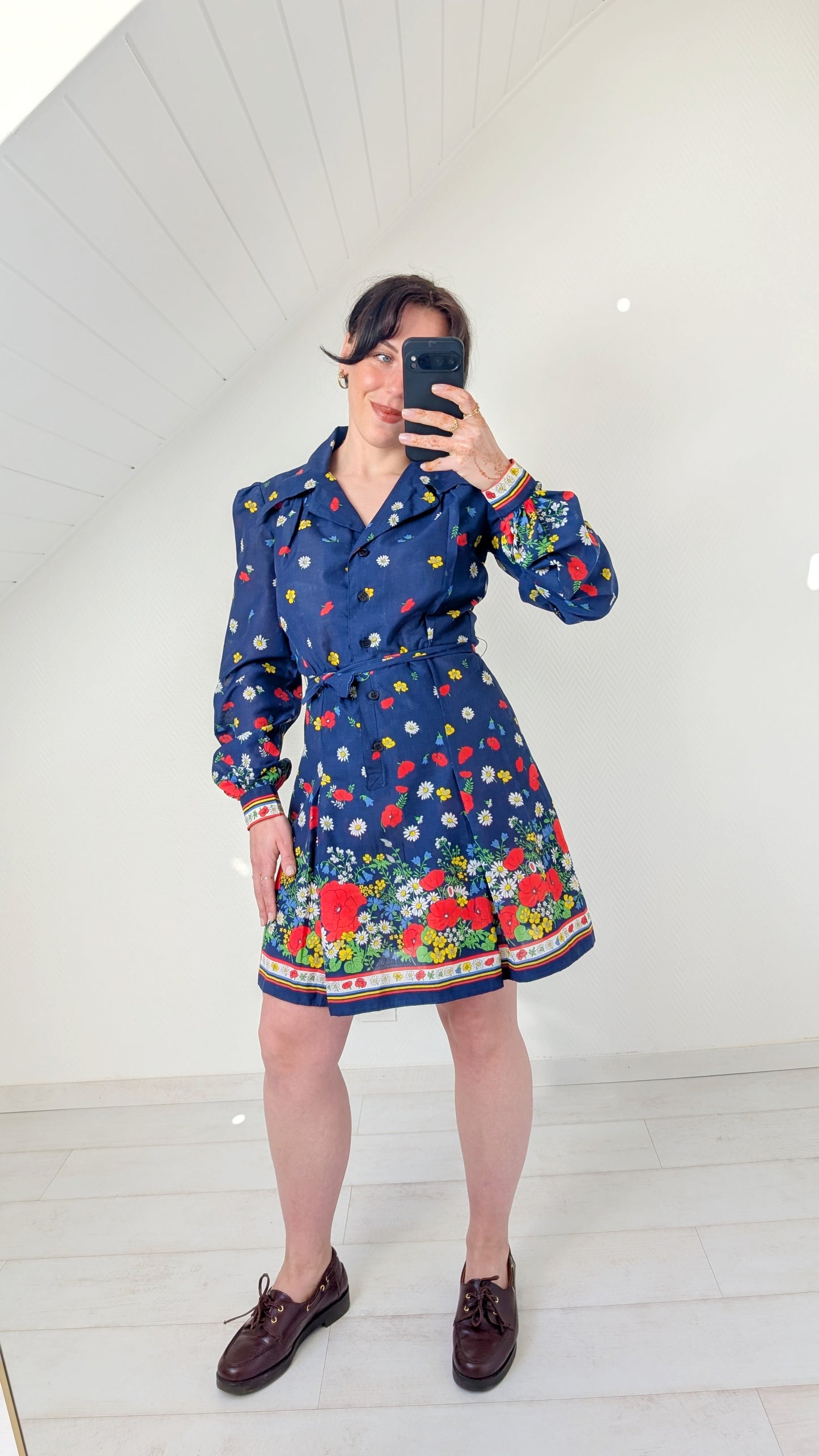 Robe coton 1970 T36-38