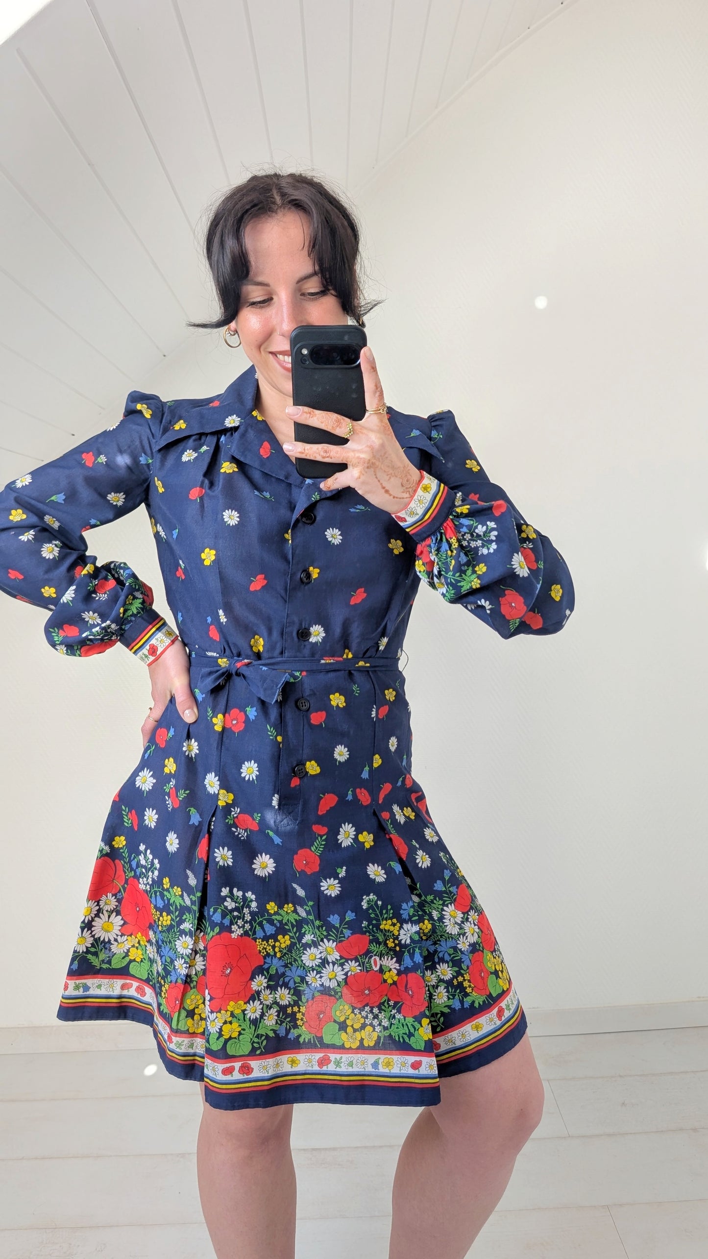 Robe coton 1970 T36-38