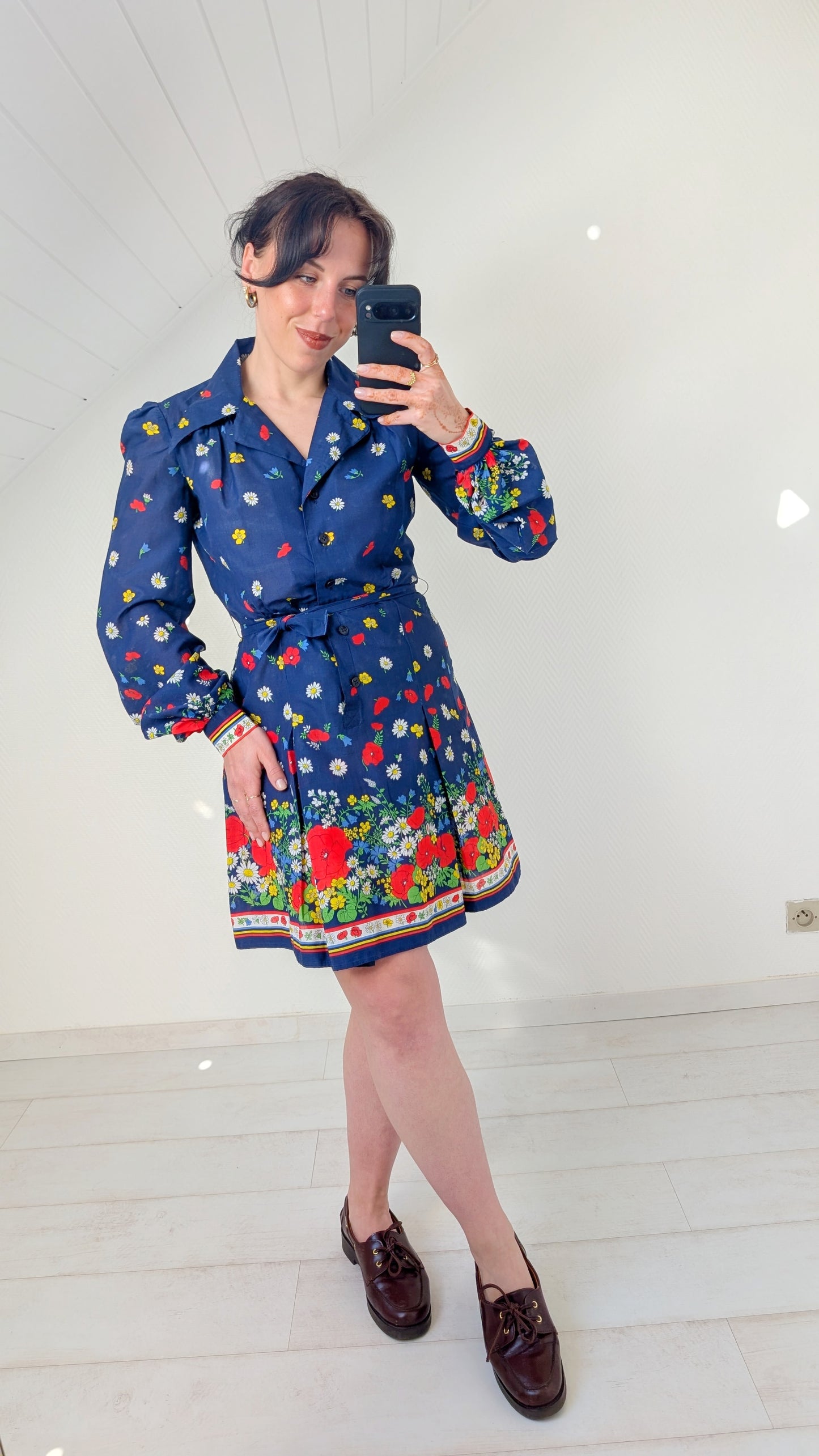 Robe coton 1970 T36-38