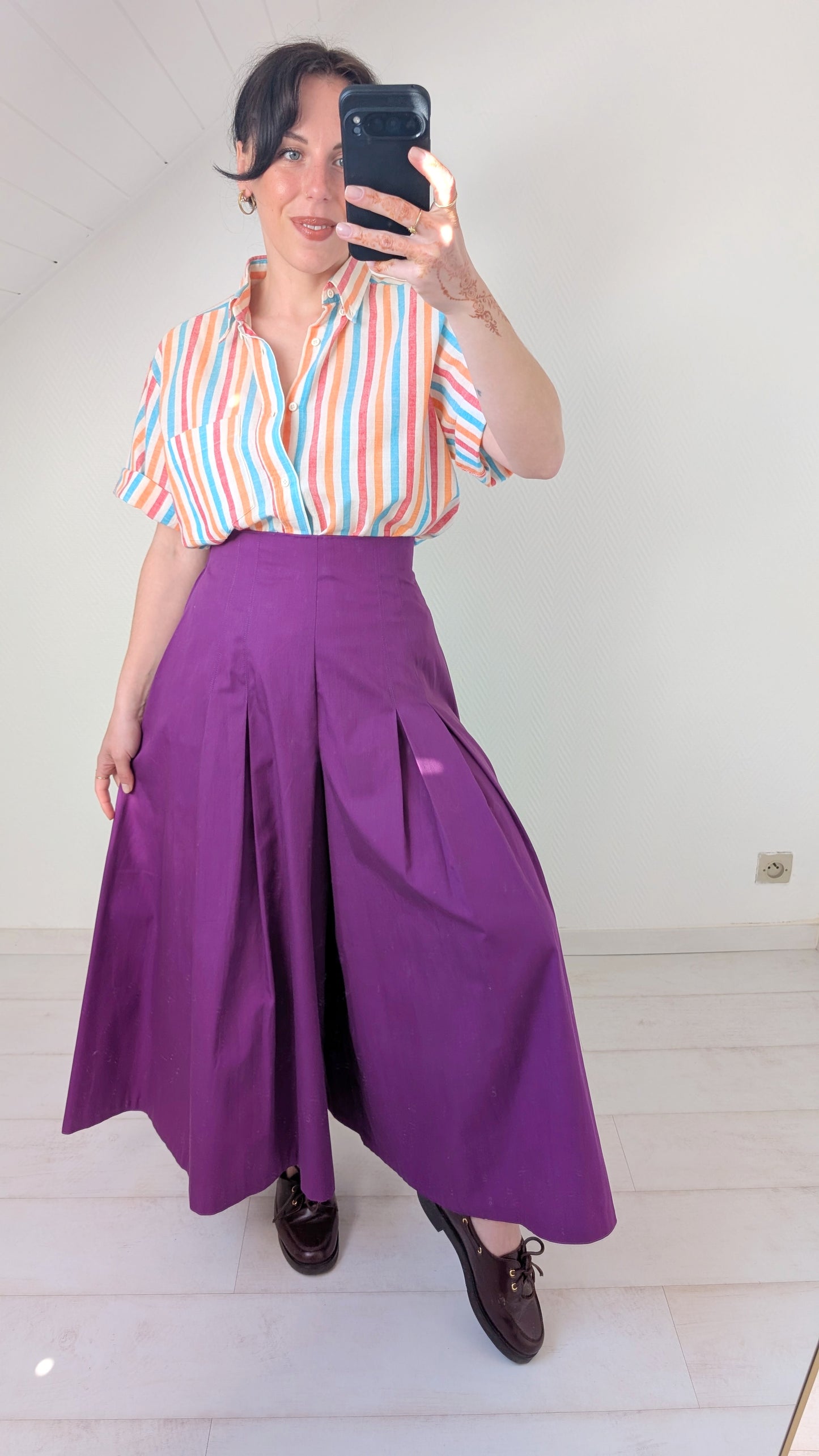 Pantalon jupe culotte T36