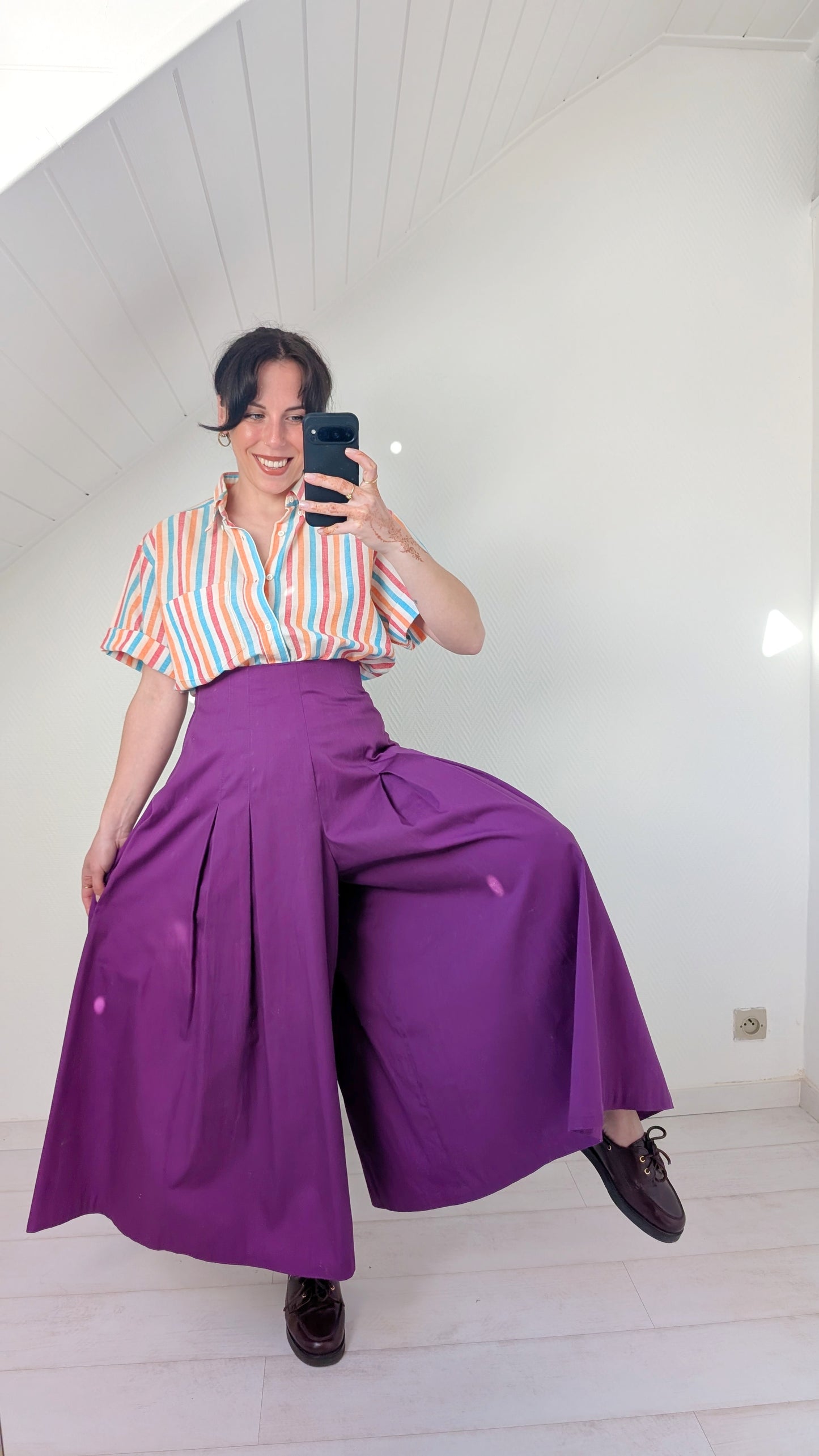 Pantalon jupe culotte T36