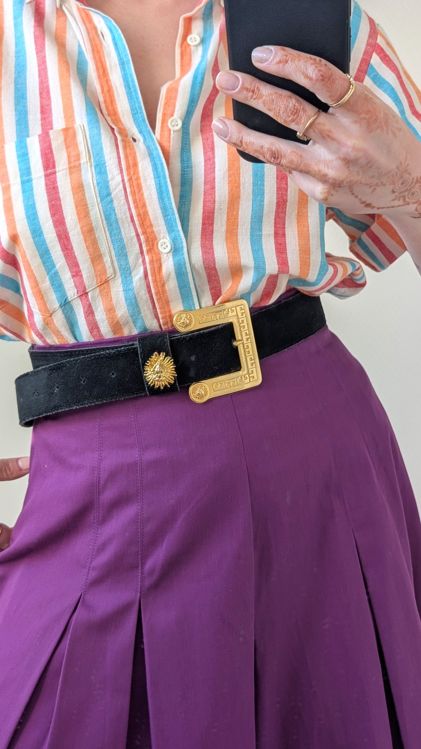 Ceinture en cuir du 34 au 40